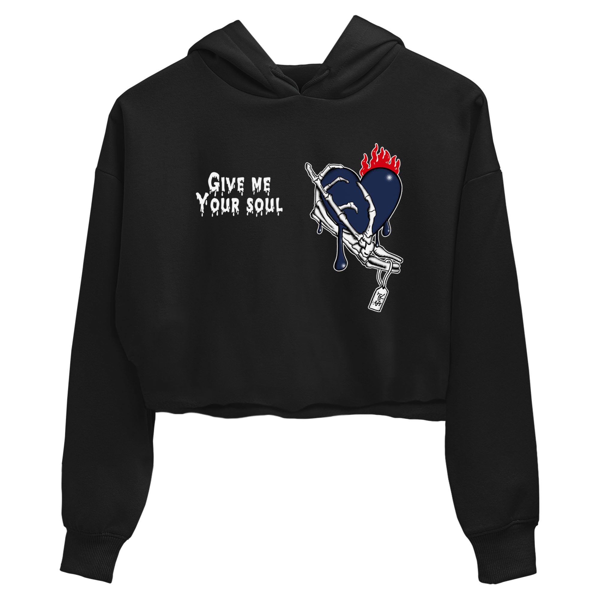 Give Me Your Soul snkmatch Women's Top - Air Jordan 6 White And Midnight Navy