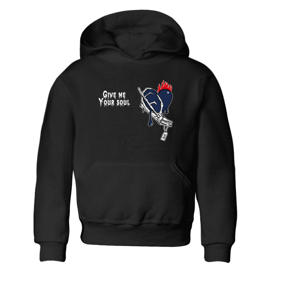 Give Me Your Soul snkmatch Tees Kids - Air Jordan 6 White And Midnight Navy