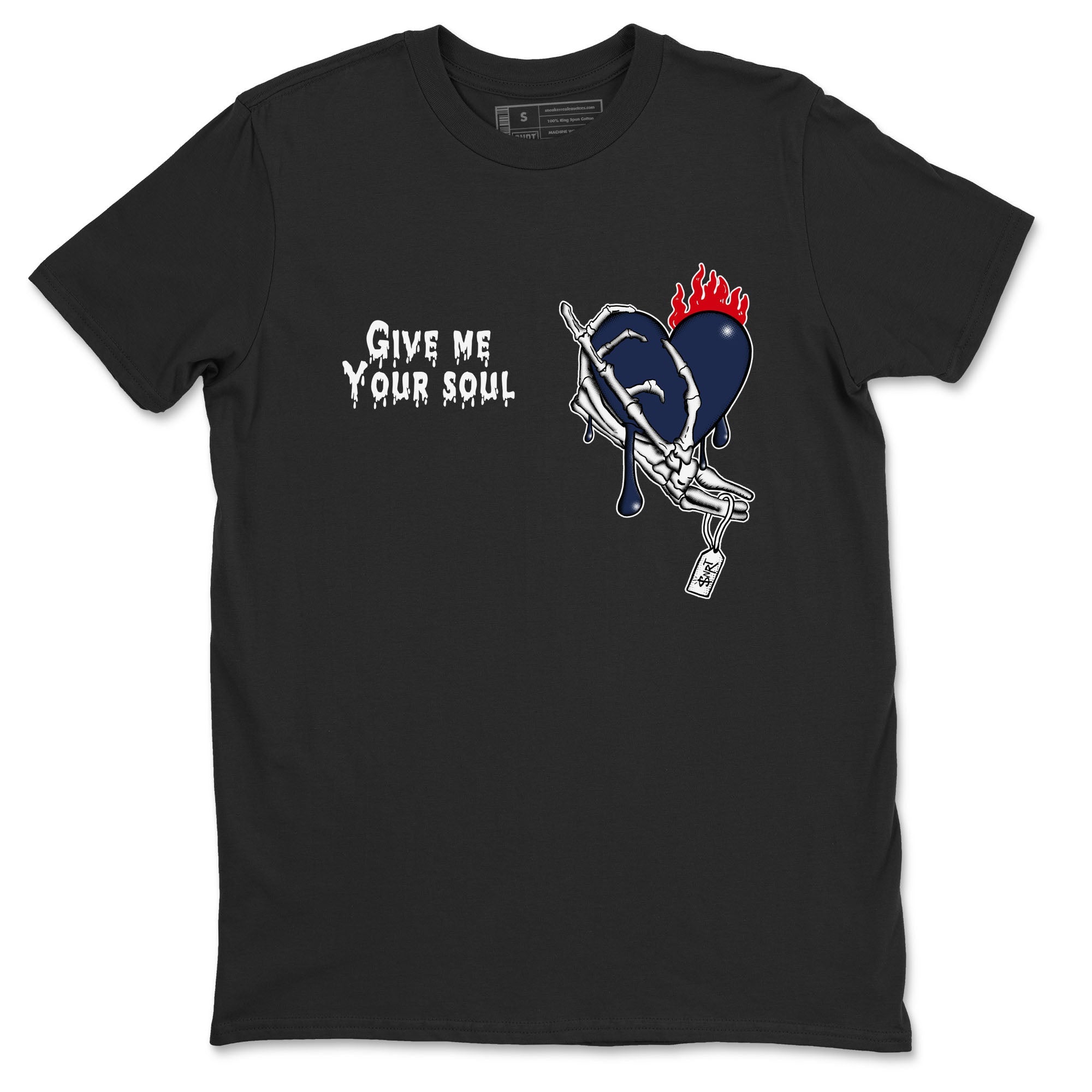 Give Me Your Soul snkmatch Tees - Air Jordan 6 White And Midnight Navy
