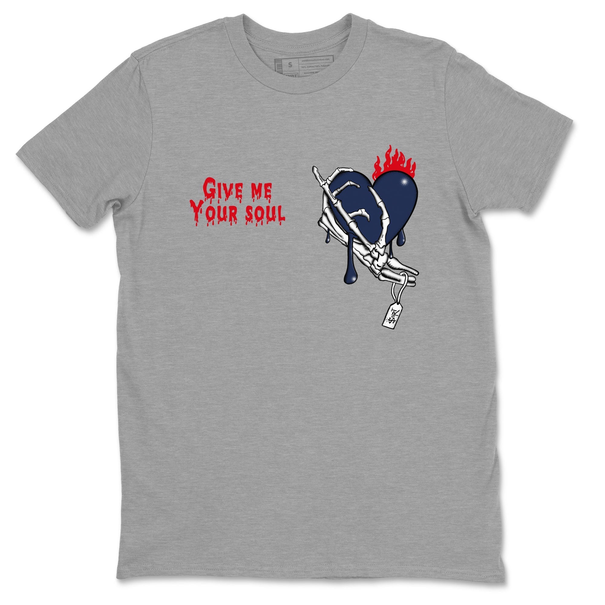 Give Me Your Soul snkmatch Tees - Air Jordan 6 White And Midnight Navy