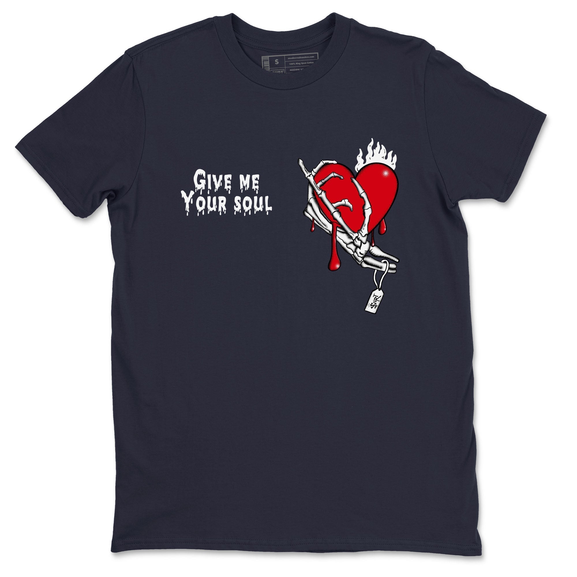 Give Me Your Soul snkmatch Tees - Air Jordan 6 White And Midnight Navy