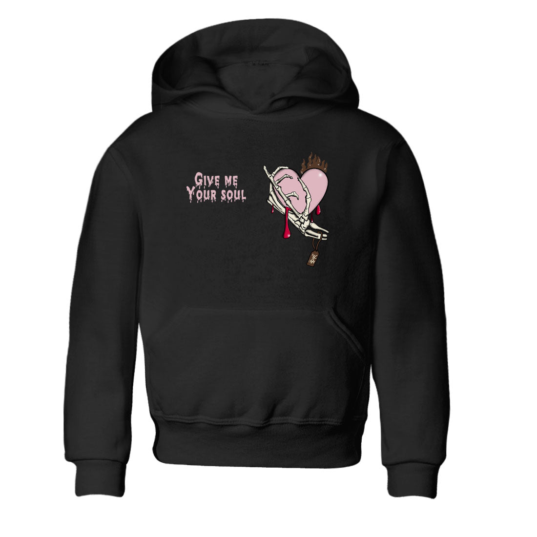 Give Me Your Soul snkmatch Tees Kids - Dunk Cacao Wow And Pink Foam