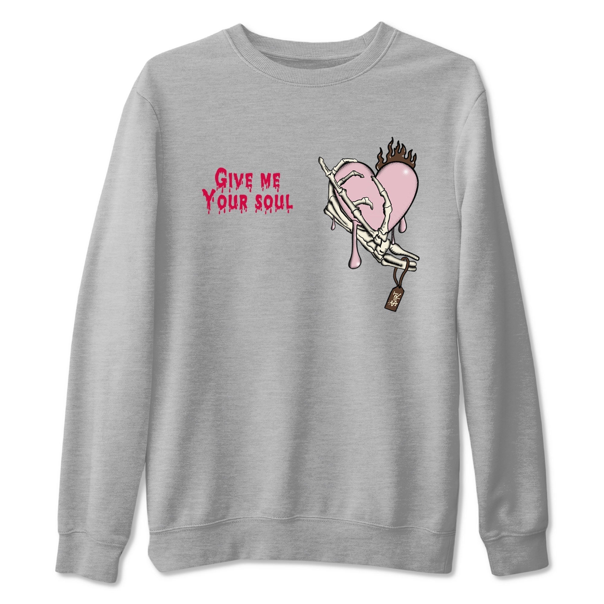 Give Me Your Soul snkmatch Tees - Dunk Cacao Wow And Pink Foam