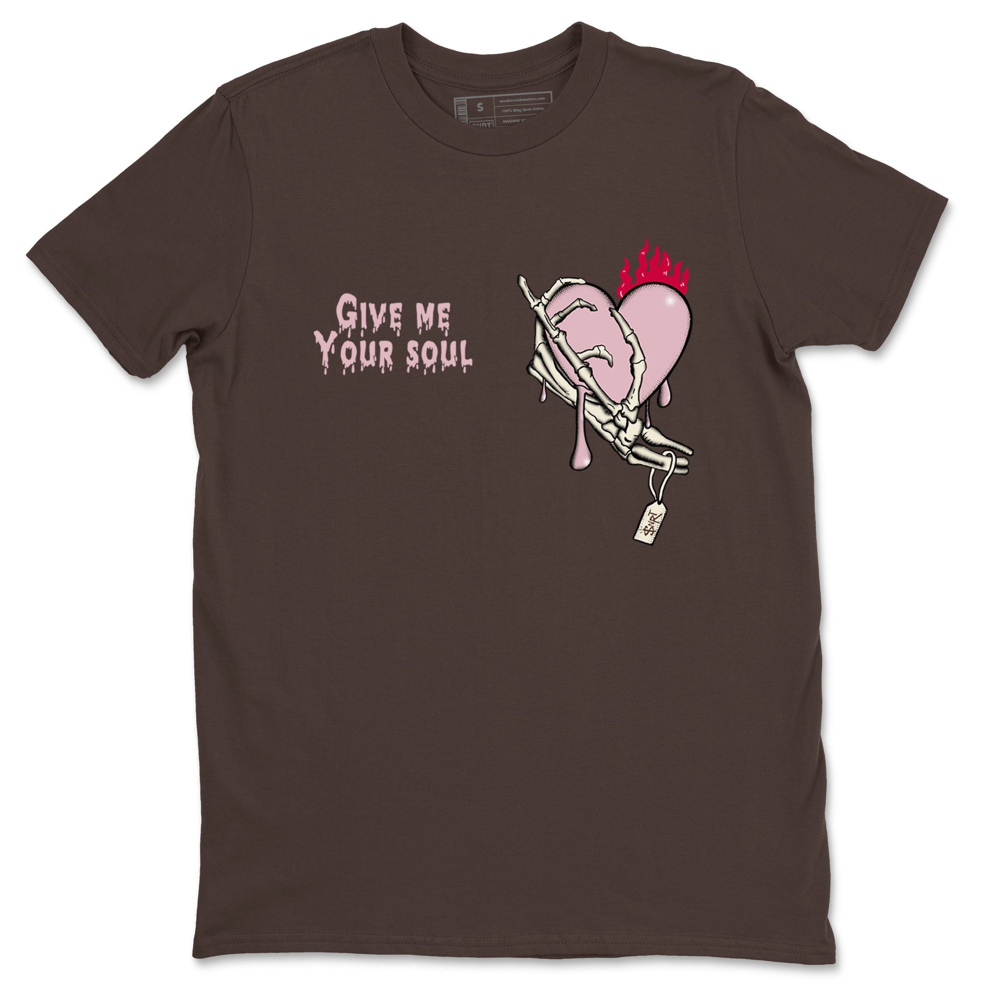Give Me Your Soul snkmatch Tees - Dunk Cacao Wow And Pink Foam