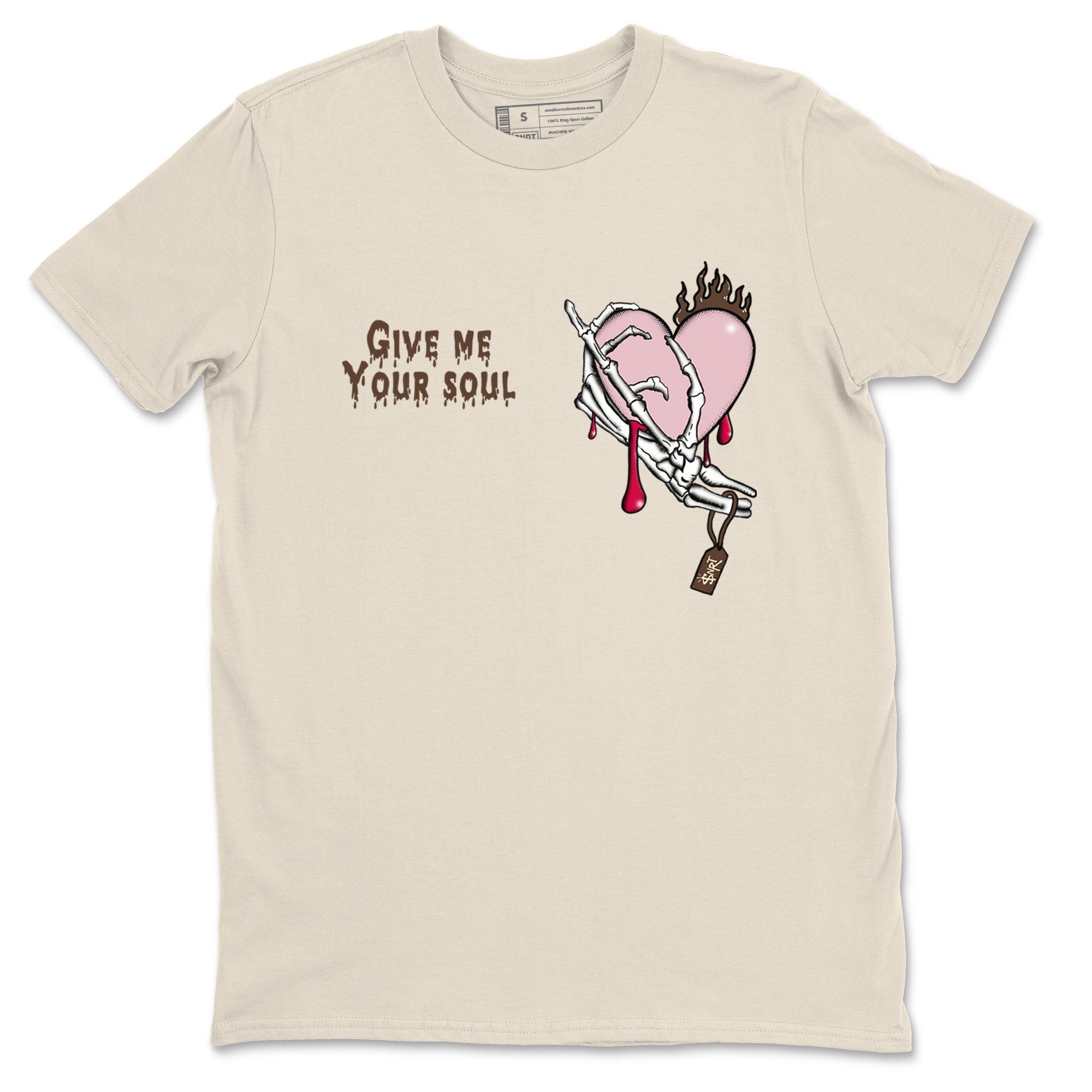 Give Me Your Soul snkmatch Tees - Dunk Cacao Wow And Pink Foam