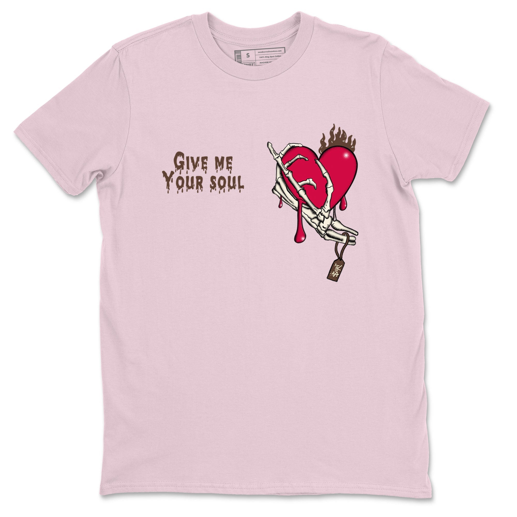 Give Me Your Soul snkmatch Tees - Dunk Cacao Wow And Pink Foam