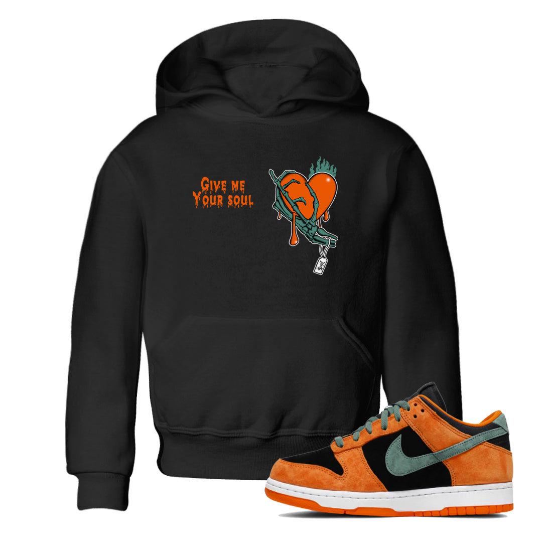 Give Me Your Soul snkmatch Tees Kids - Dunk Ceramic