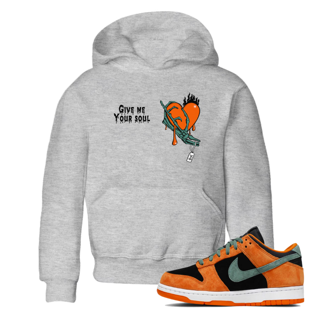 Give Me Your Soul snkmatch Tees Kids - Dunk Ceramic