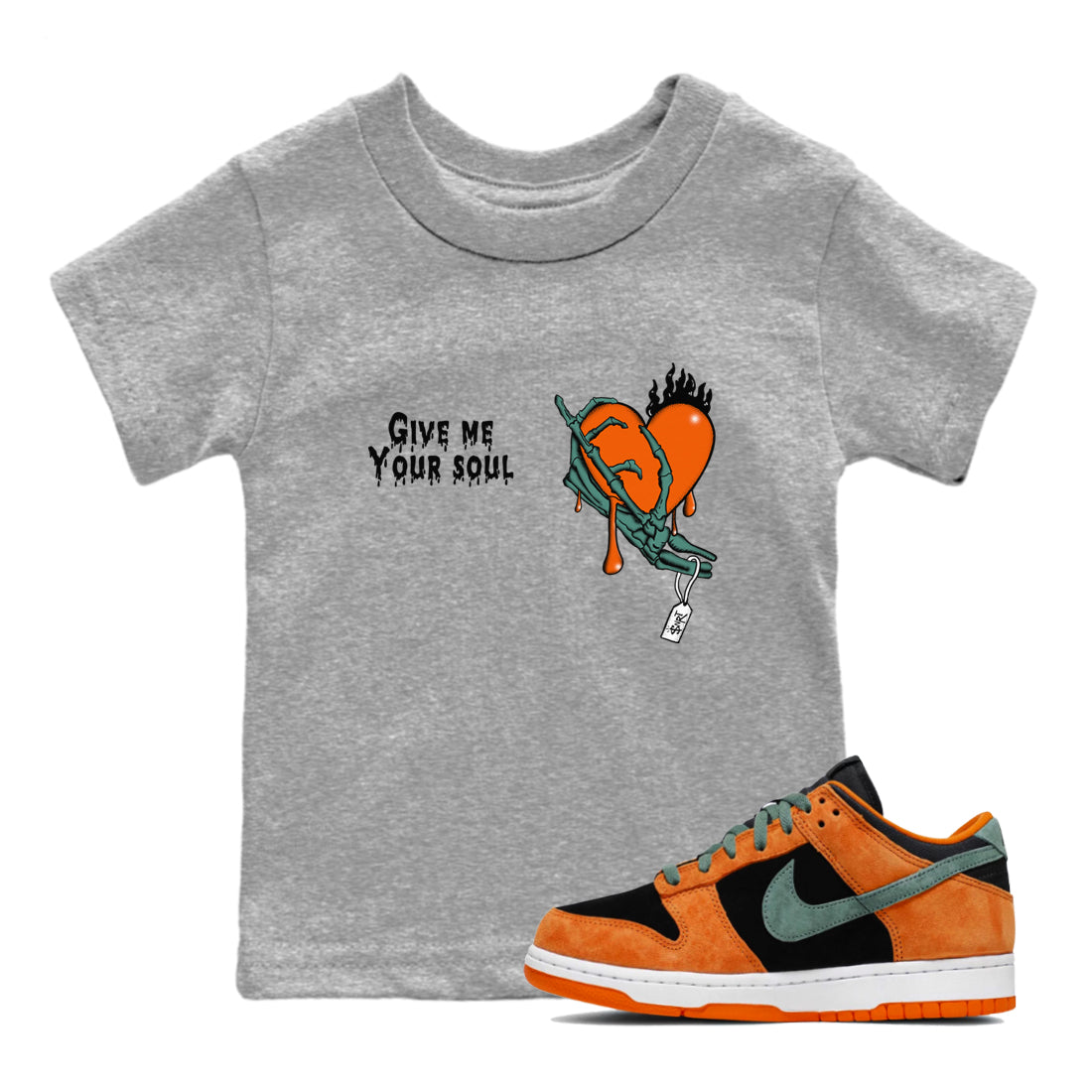 Give Me Your Soul snkmatch Tees Kids - Dunk Ceramic