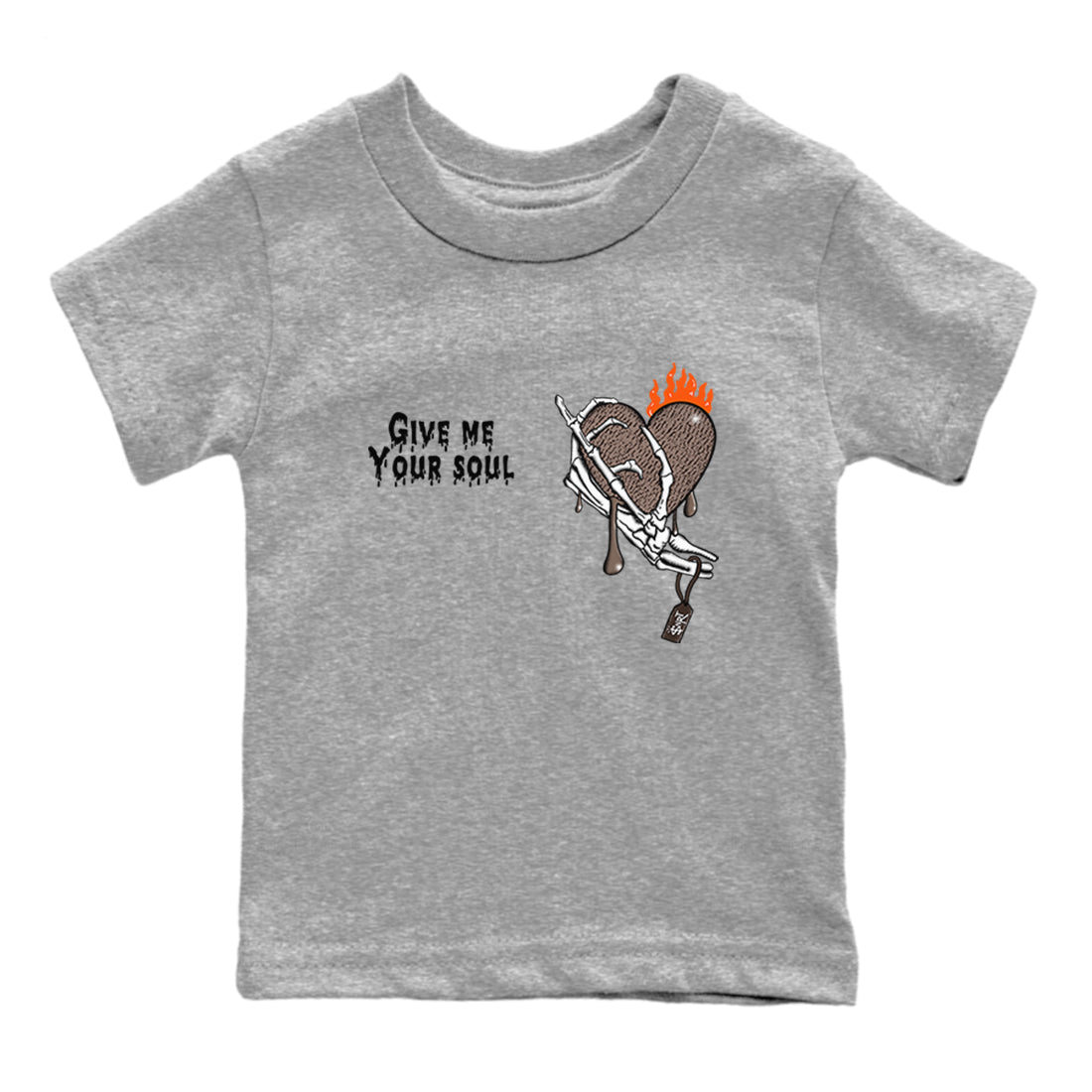 Give Me Your Soul snkmatch Tees Kids - Yeezy 350 Carbon Beluga