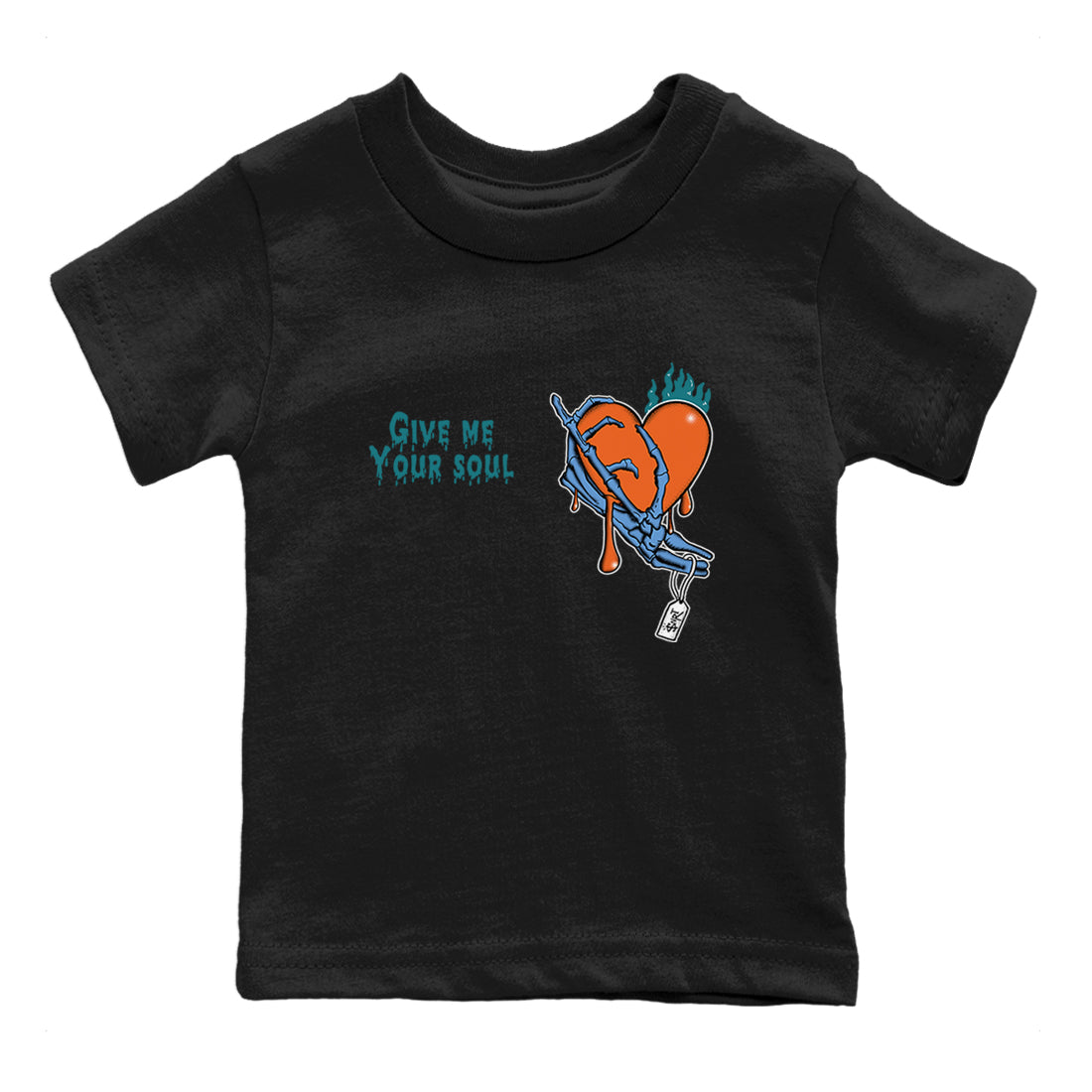Give Me Your Soul snkmatch Tees Kids - Yeezy 700 Bright Blue