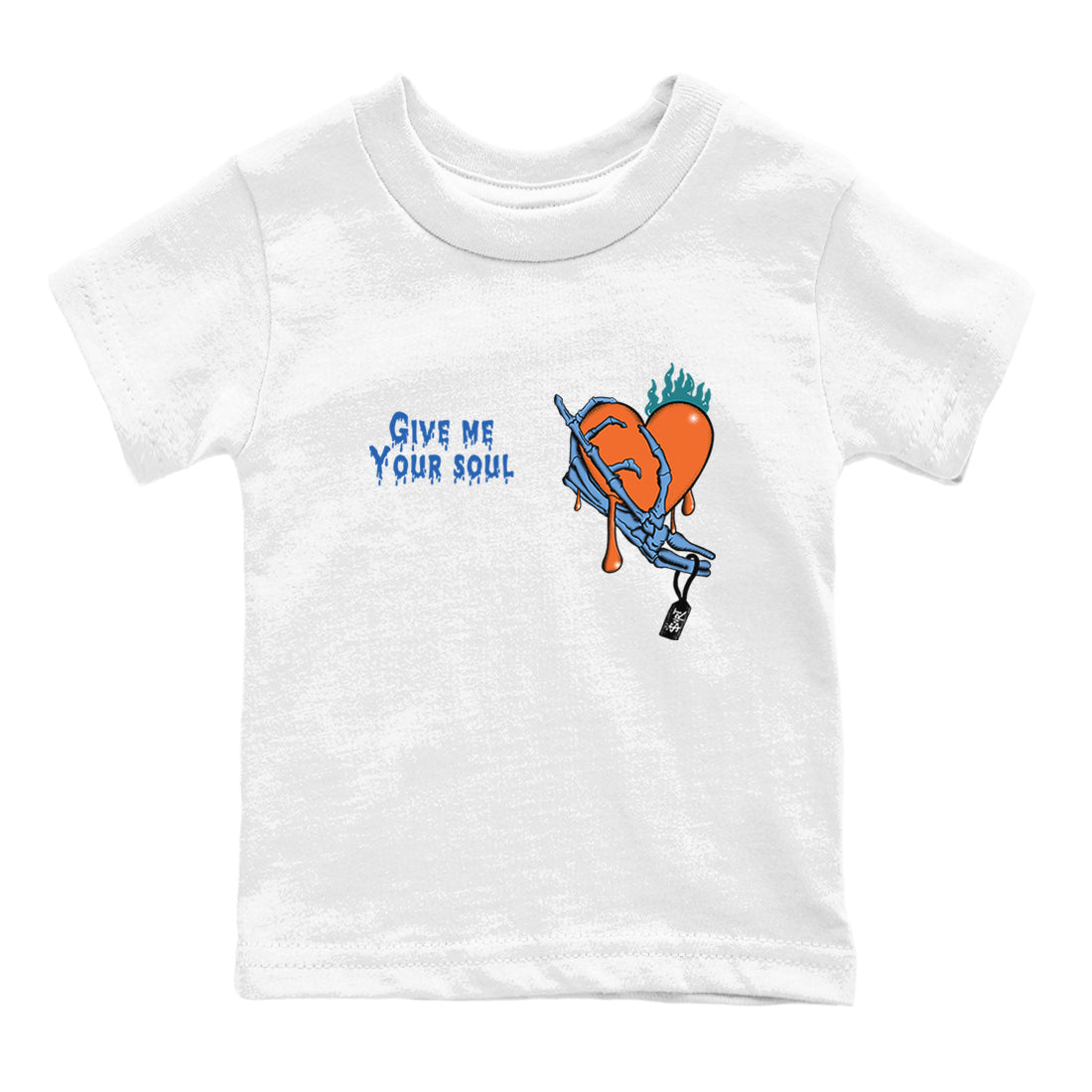 Give Me Your Soul snkmatch Tees Kids - Yeezy 700 Bright Blue
