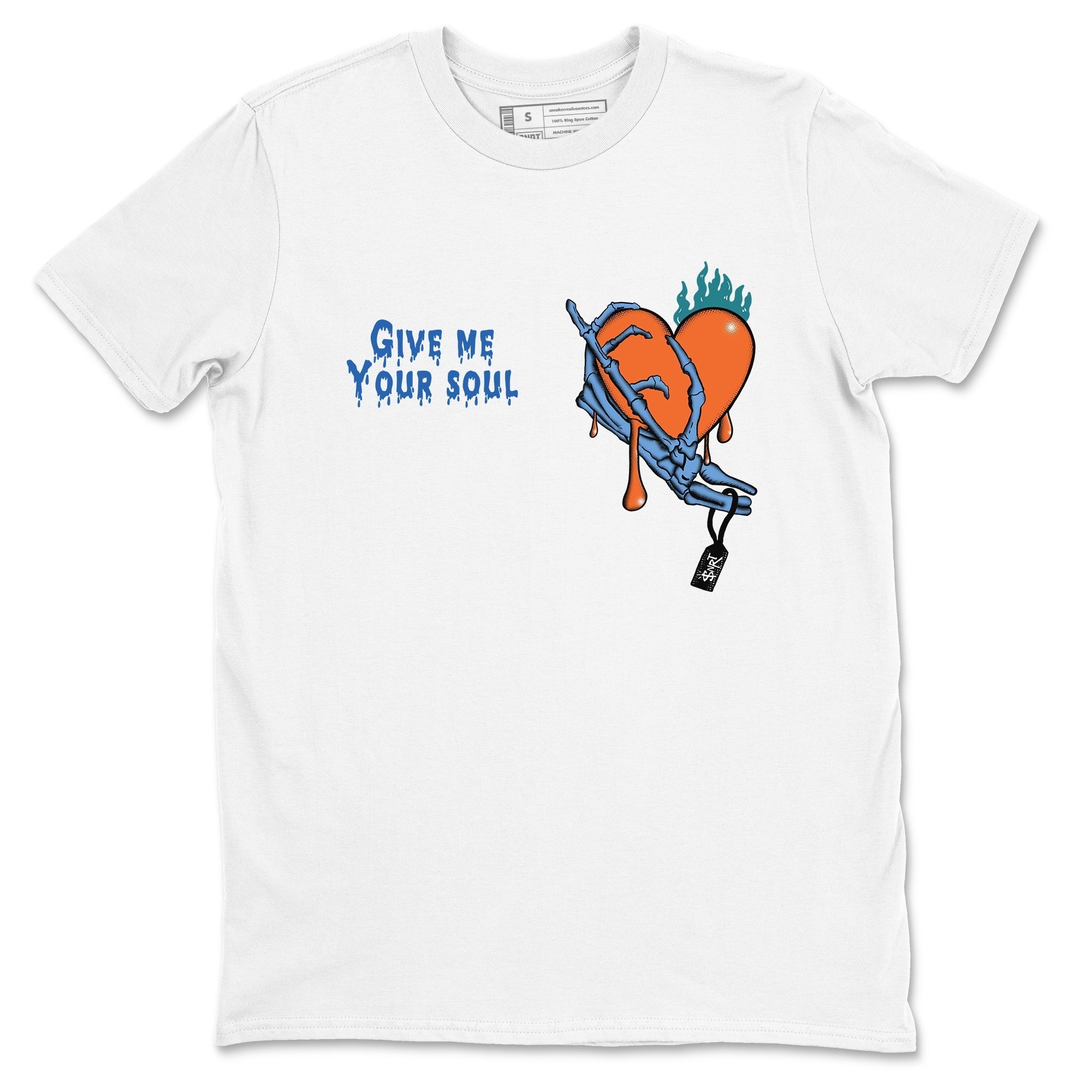 Give Me Your Soul snkmatch Tees - Yeezy 700 Bright Blue