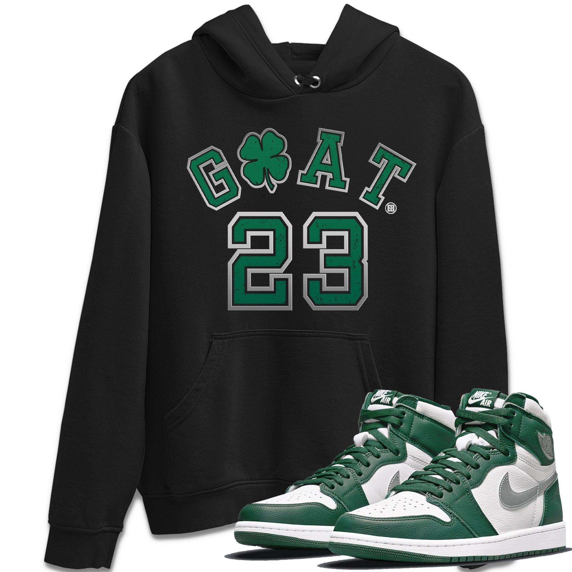 Goat 23 Unisex Tops - Air Jordan 1 Gorge Green