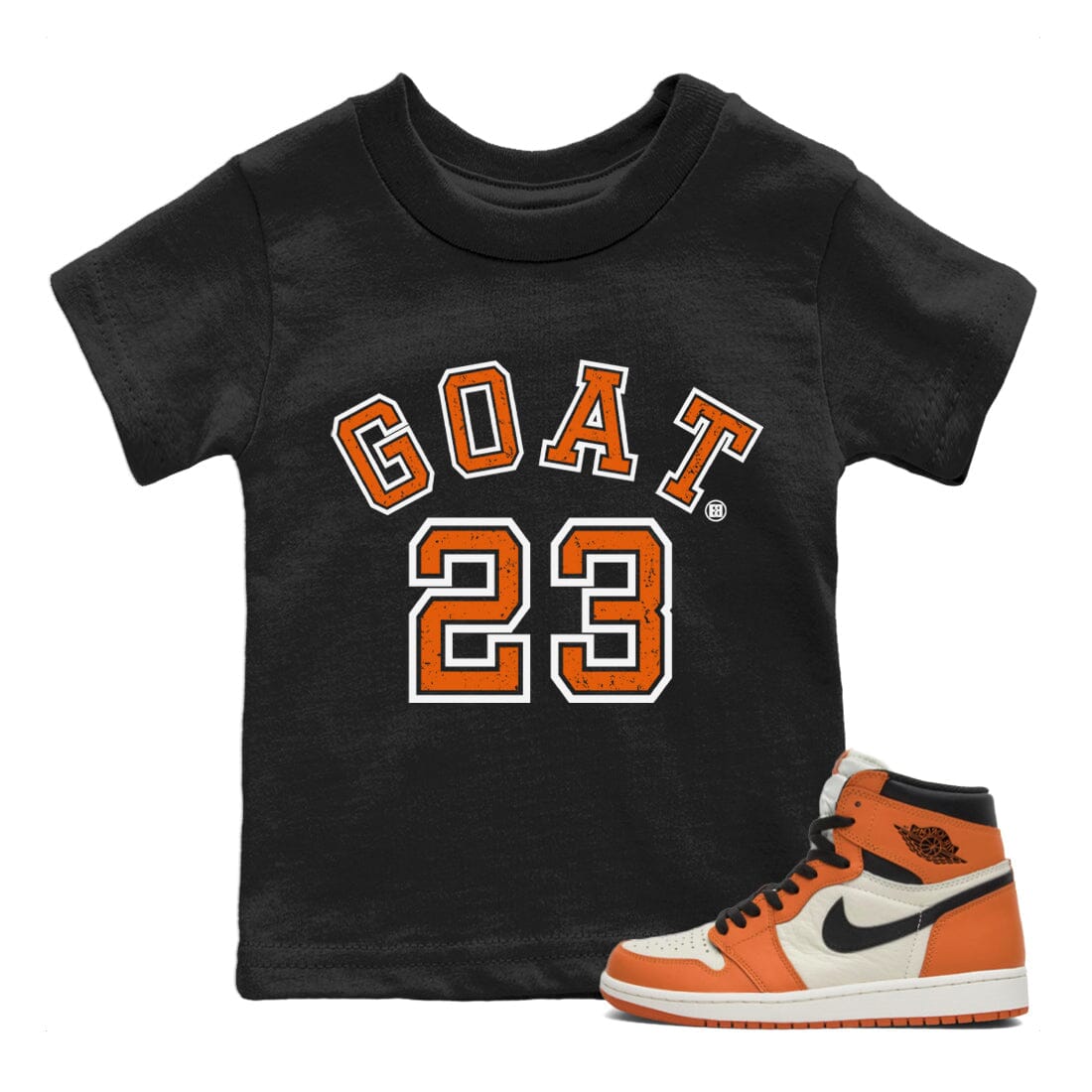Goat 23 Kids Tops - Air Jordan 1 Shattered Backboard Away