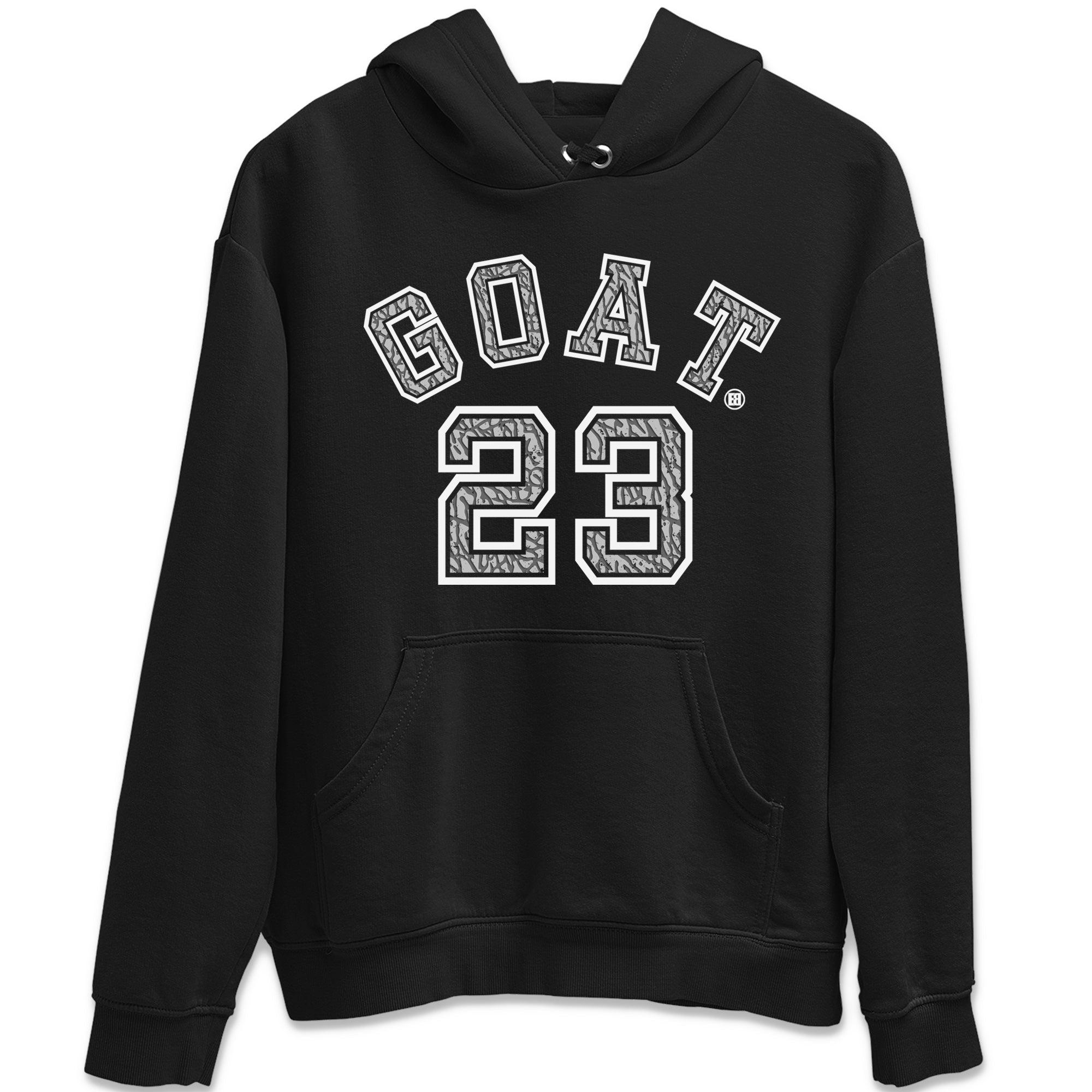 Goat 23 Unisex Tops - Air Jordan 1 White Cement