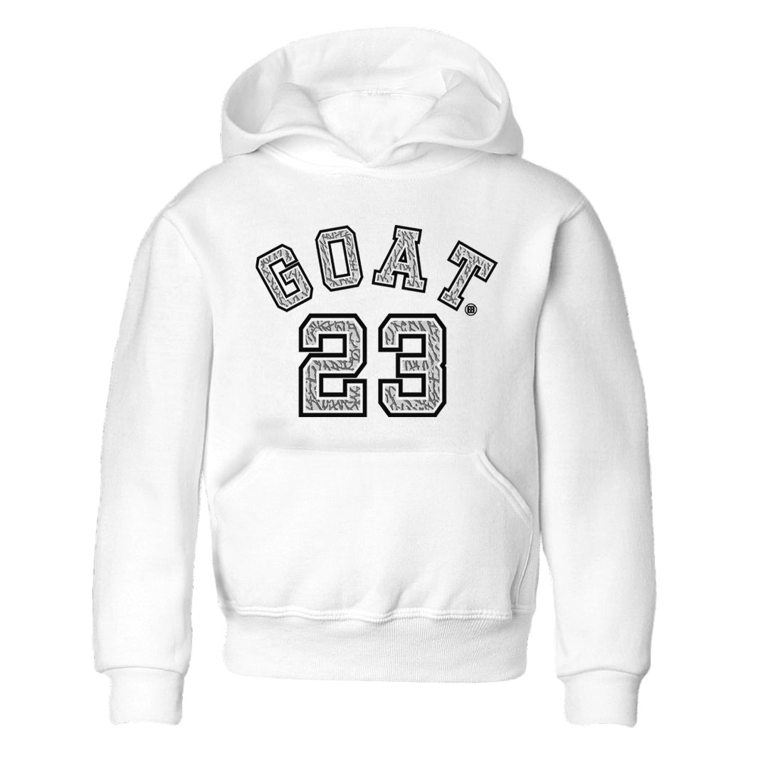 Goat 23 Kids Tops - Air Jordan 1 White Cement