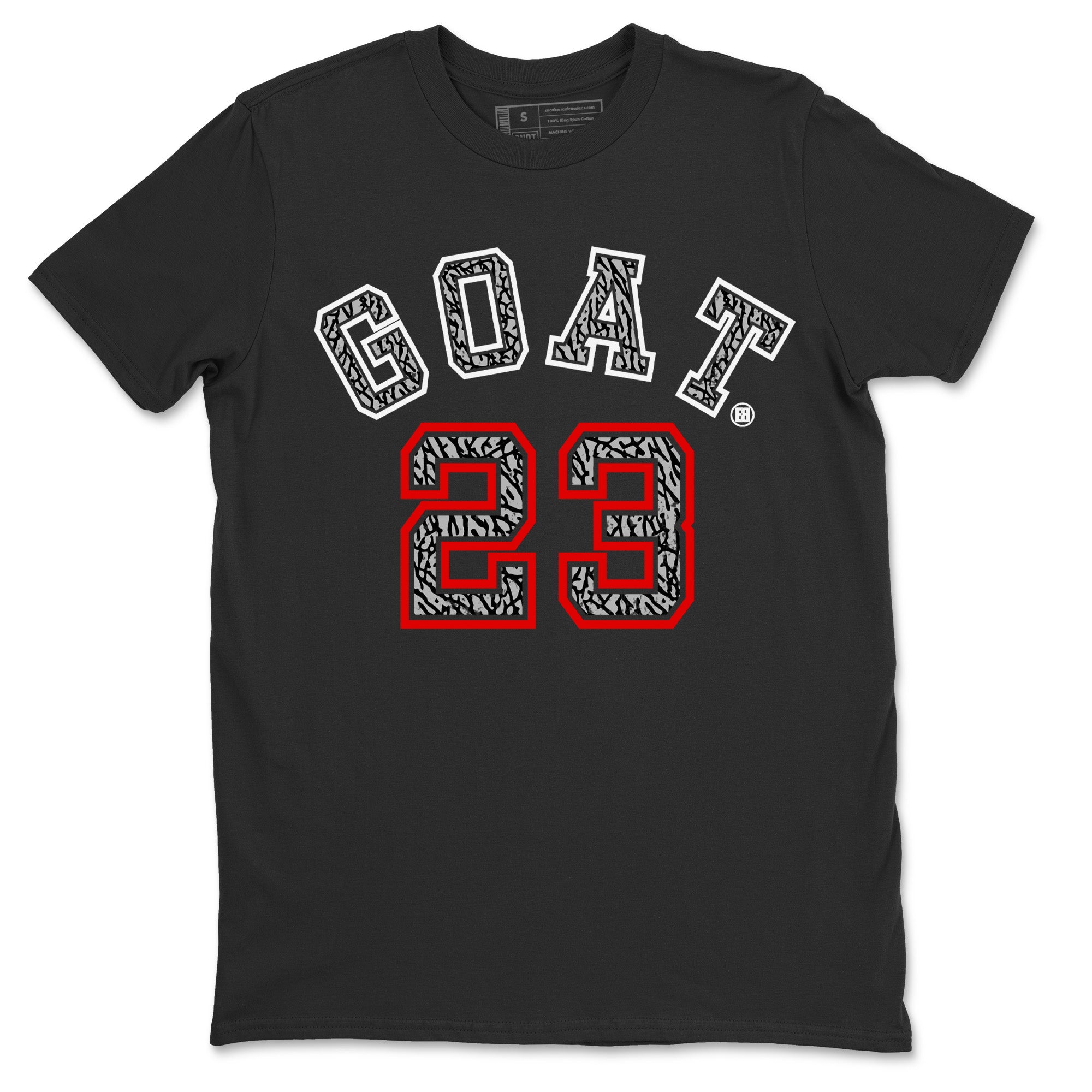 Goat 23 Unisex Tops - Air Jordan 3 White Cement