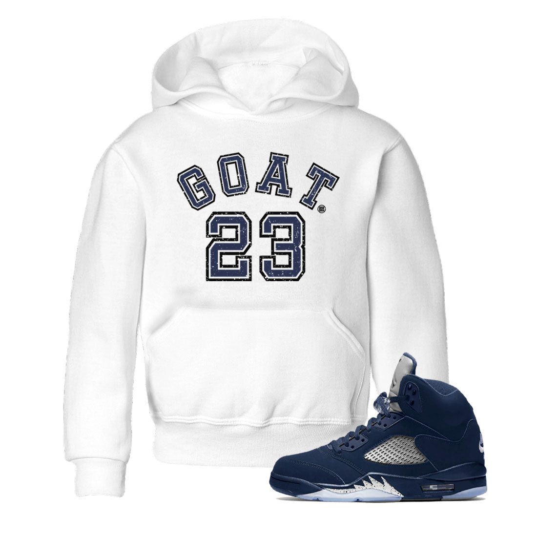 Goat 23 Kids Tops - Air Jordan 5 Georgetown