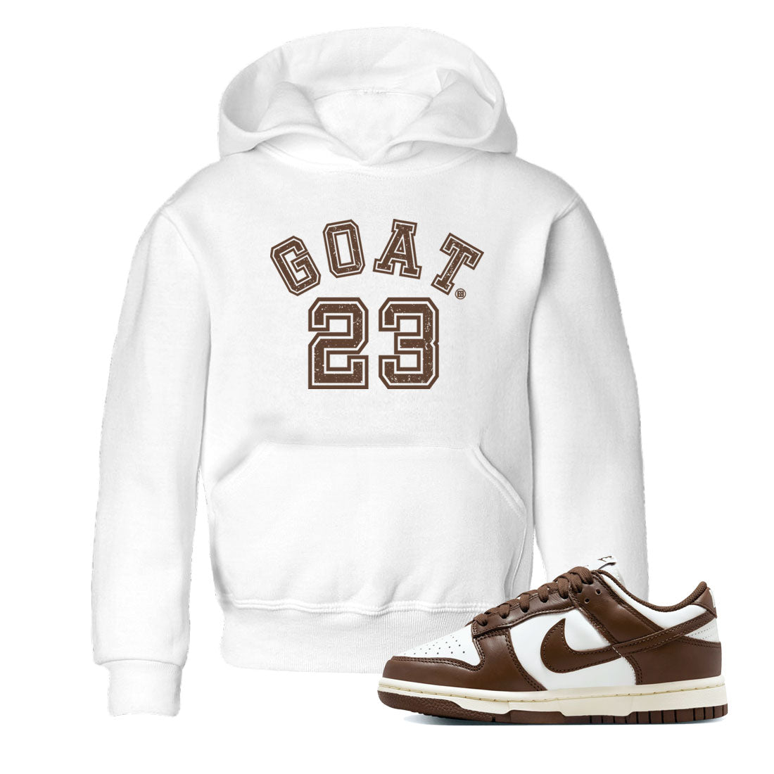 Goat 23 snkmatch Tee Kids - Dunk Cacao Wow