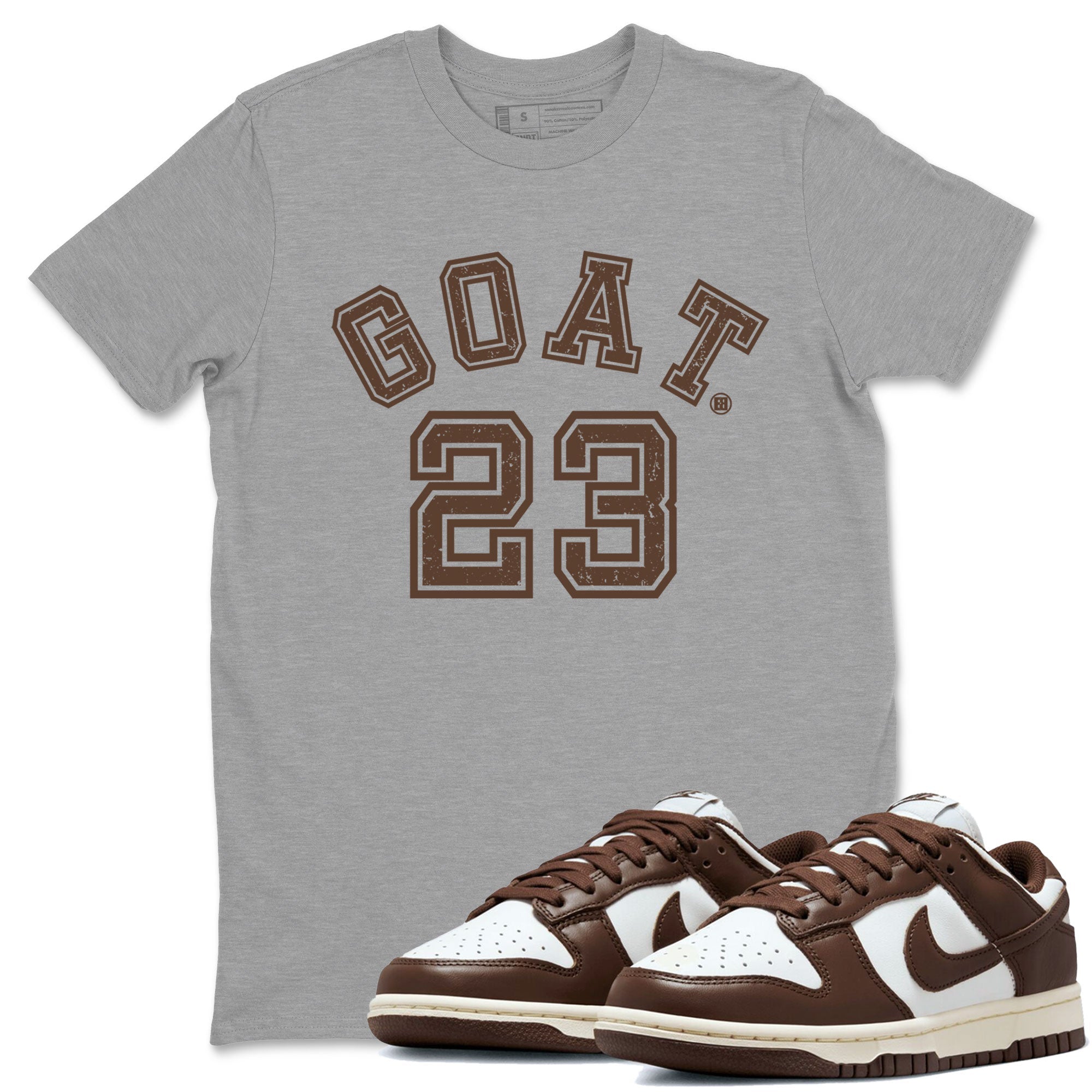 Goat 23 snkmatch Tee - Dunk Cacao Wow