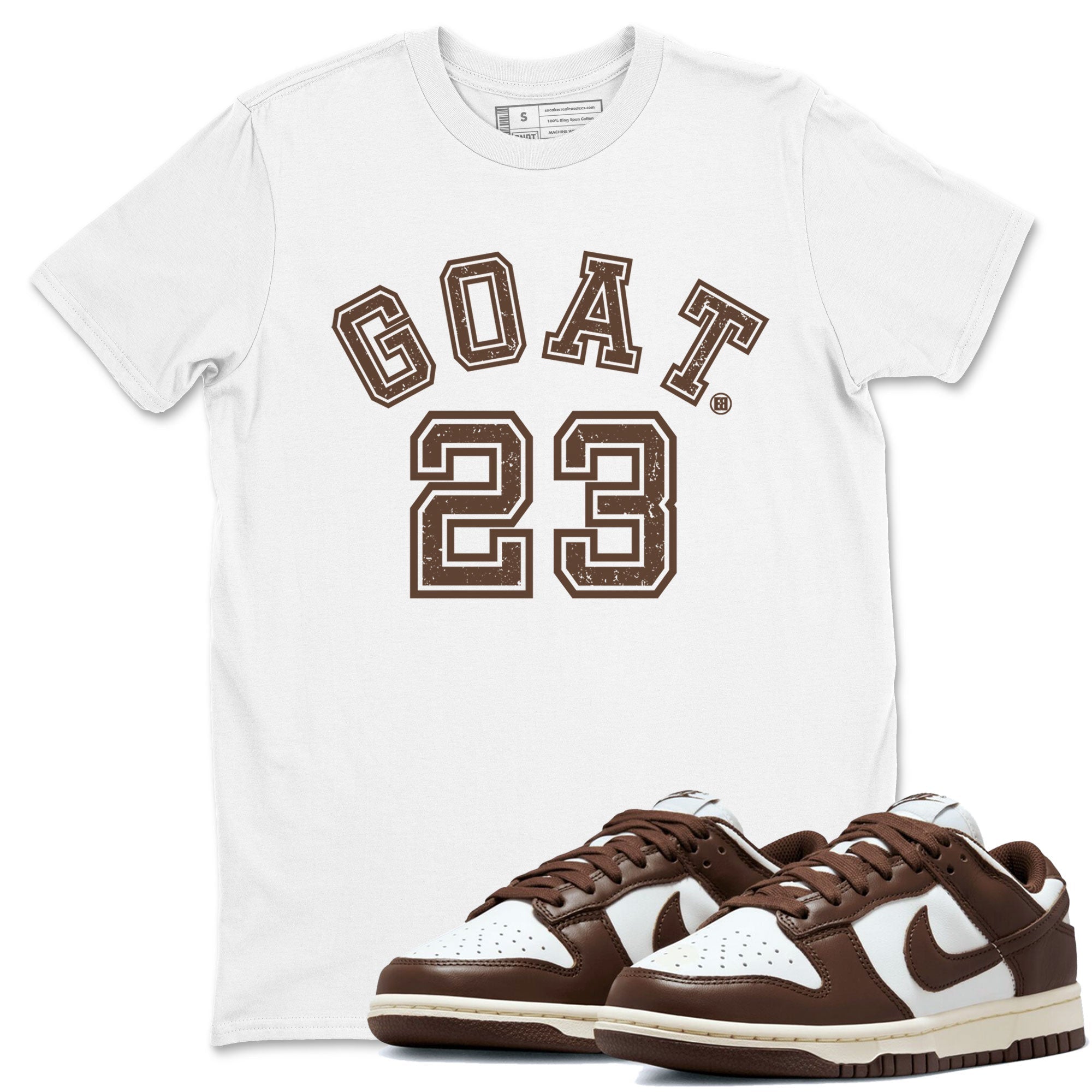 Goat 23 snkmatch Tee - Dunk Cacao Wow