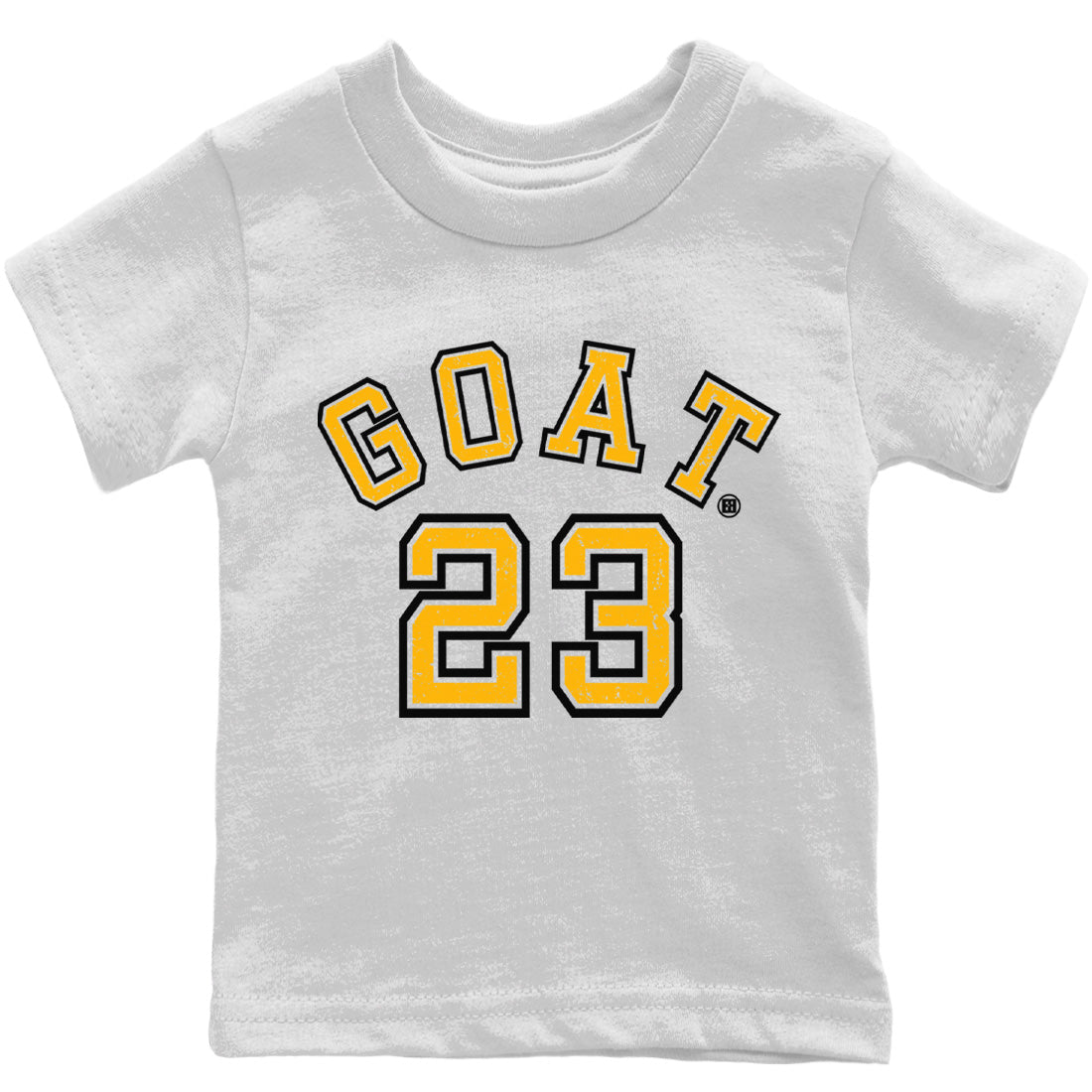 Goat 23 Kids Tops - Air Jordan 1 Yellow Toe