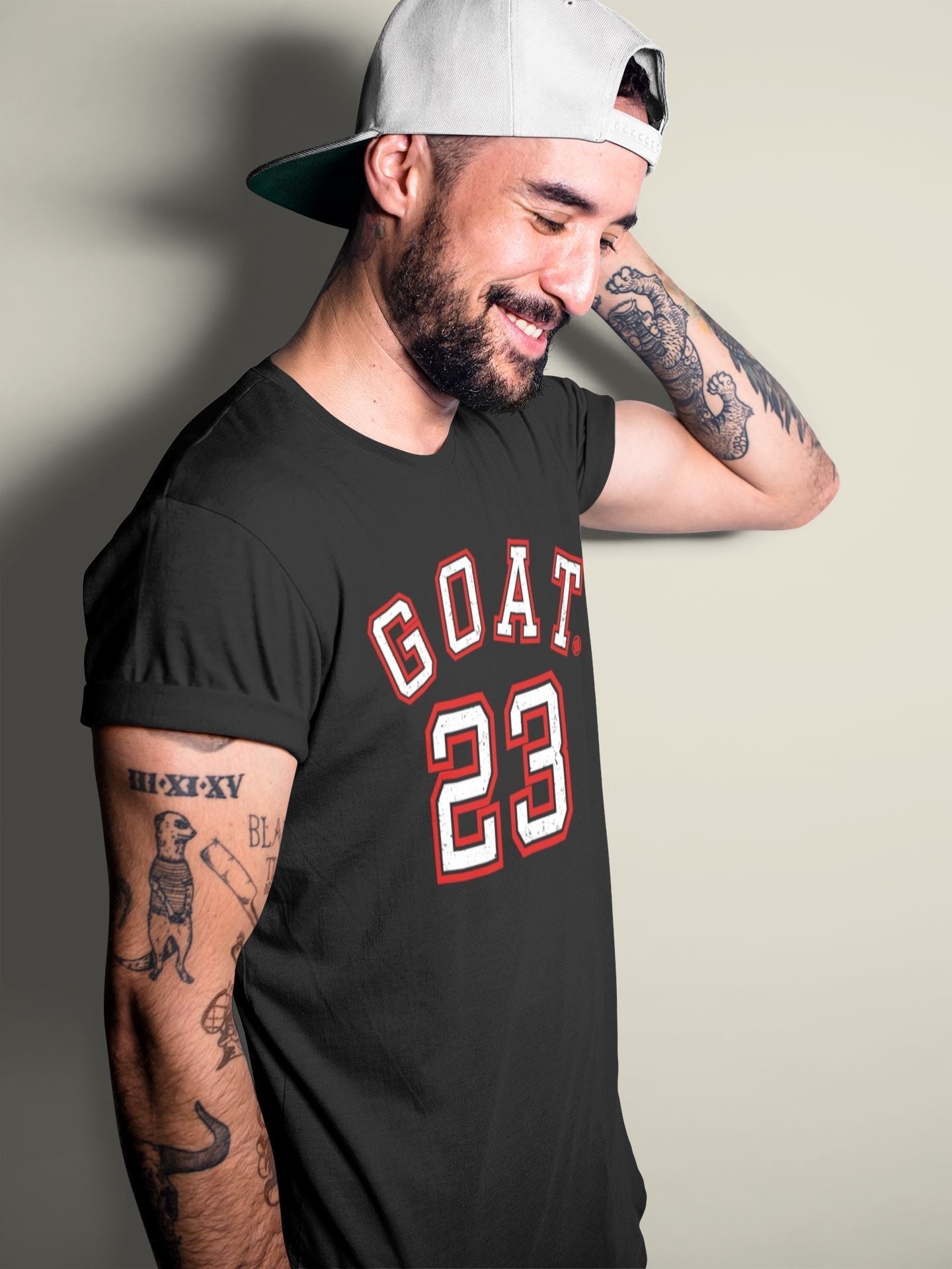 Goat 23 Unisex Tops - Air Jordan 11 72-10