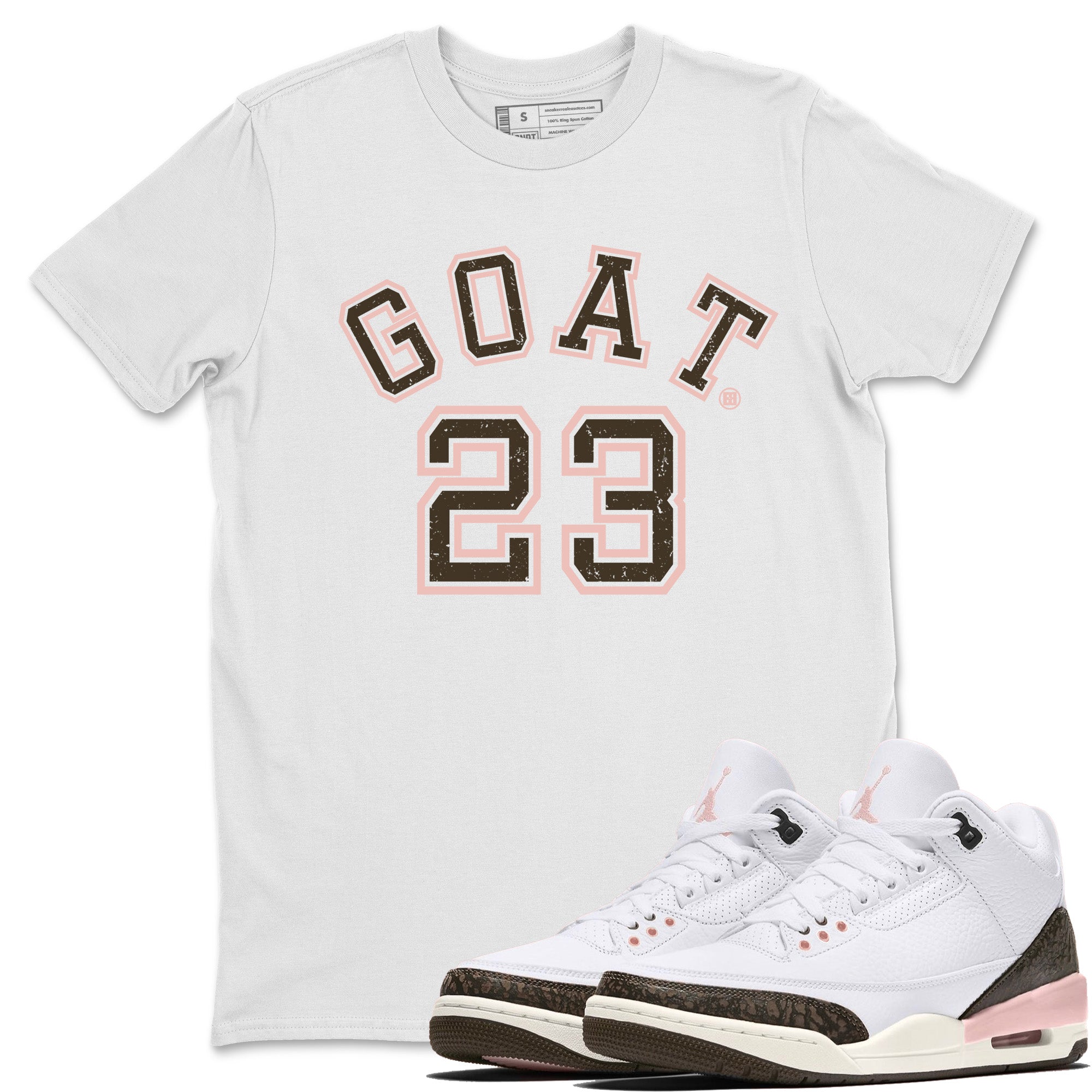Goat 23 Unisex Tops - Air Jordan 3 Atmosphere