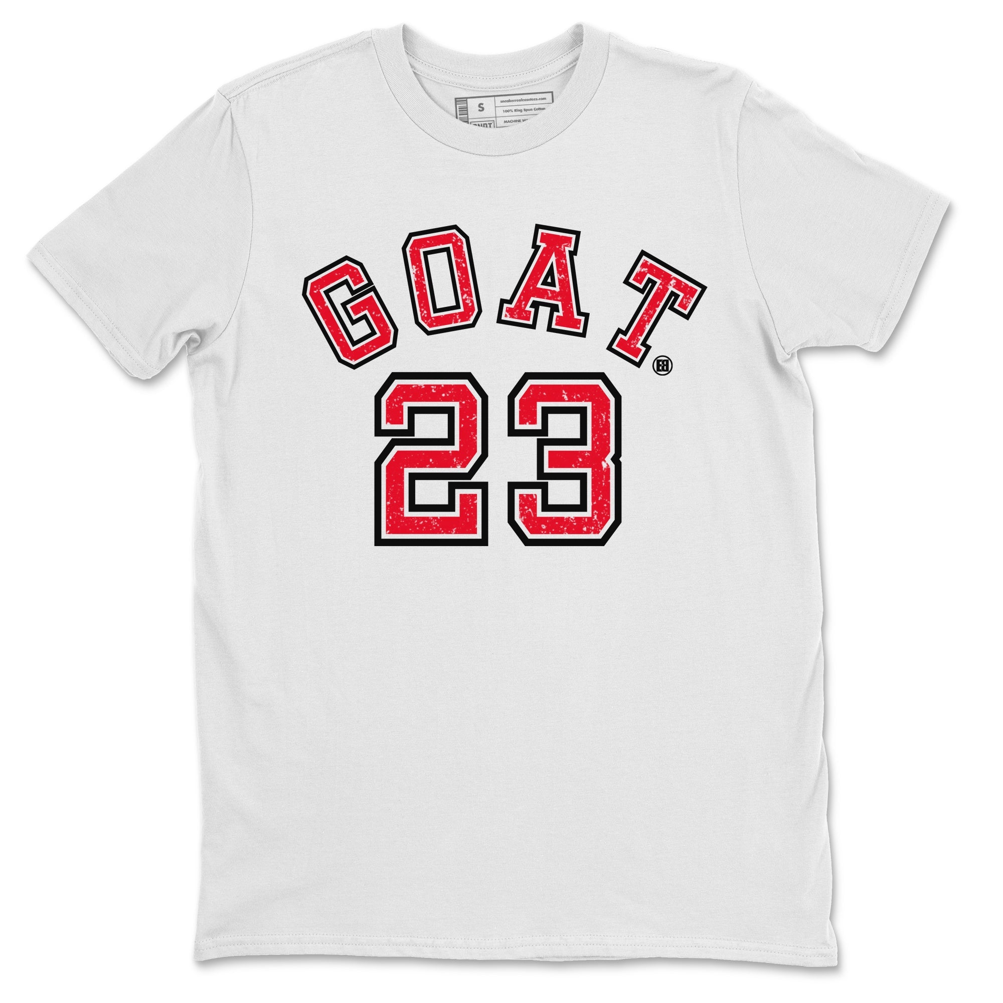 Goat 23 Unisex Tops - Air Jordan 4 Red Thunder