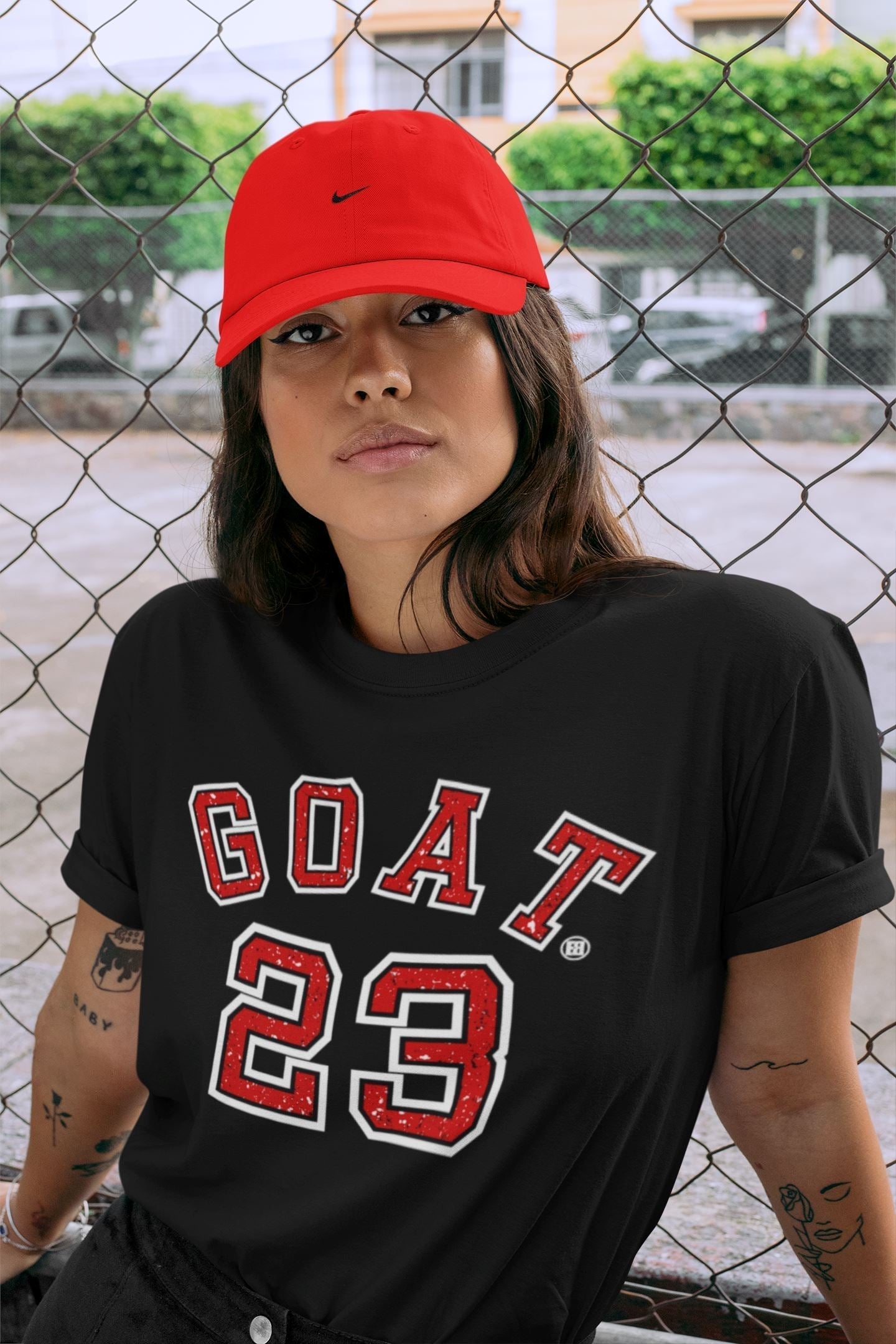 Goat 23 Unisex Tops - Air Jordan 6 Red Velvet Cookies
