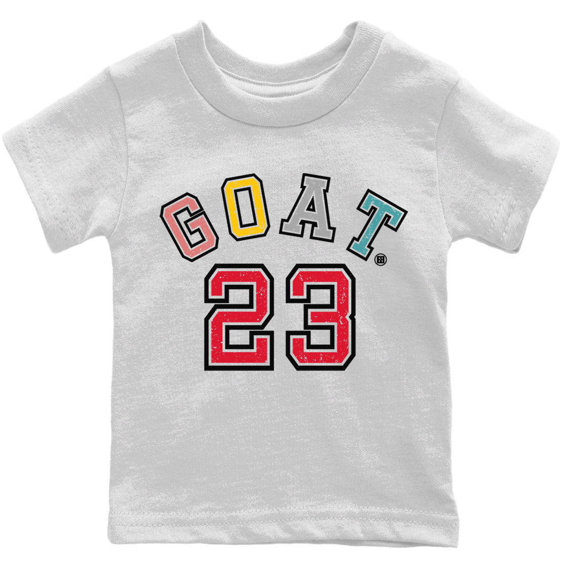 Goat 23 Kids Tops - Yeezy 700 Hi-Res Red