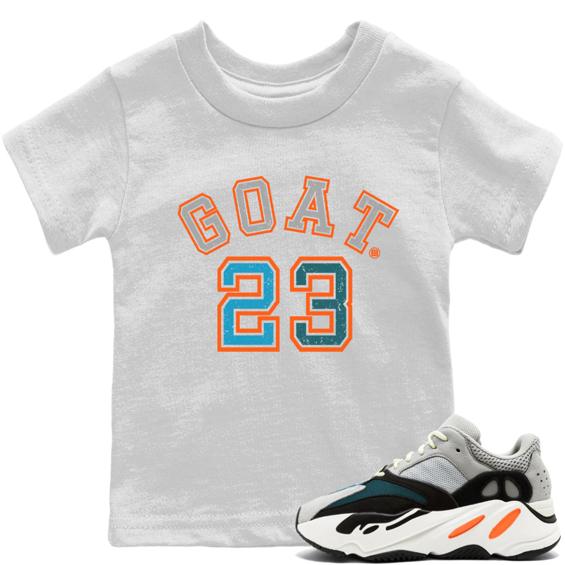 Goat 23 Kids Tops - Yeezy 700 Wave Runner