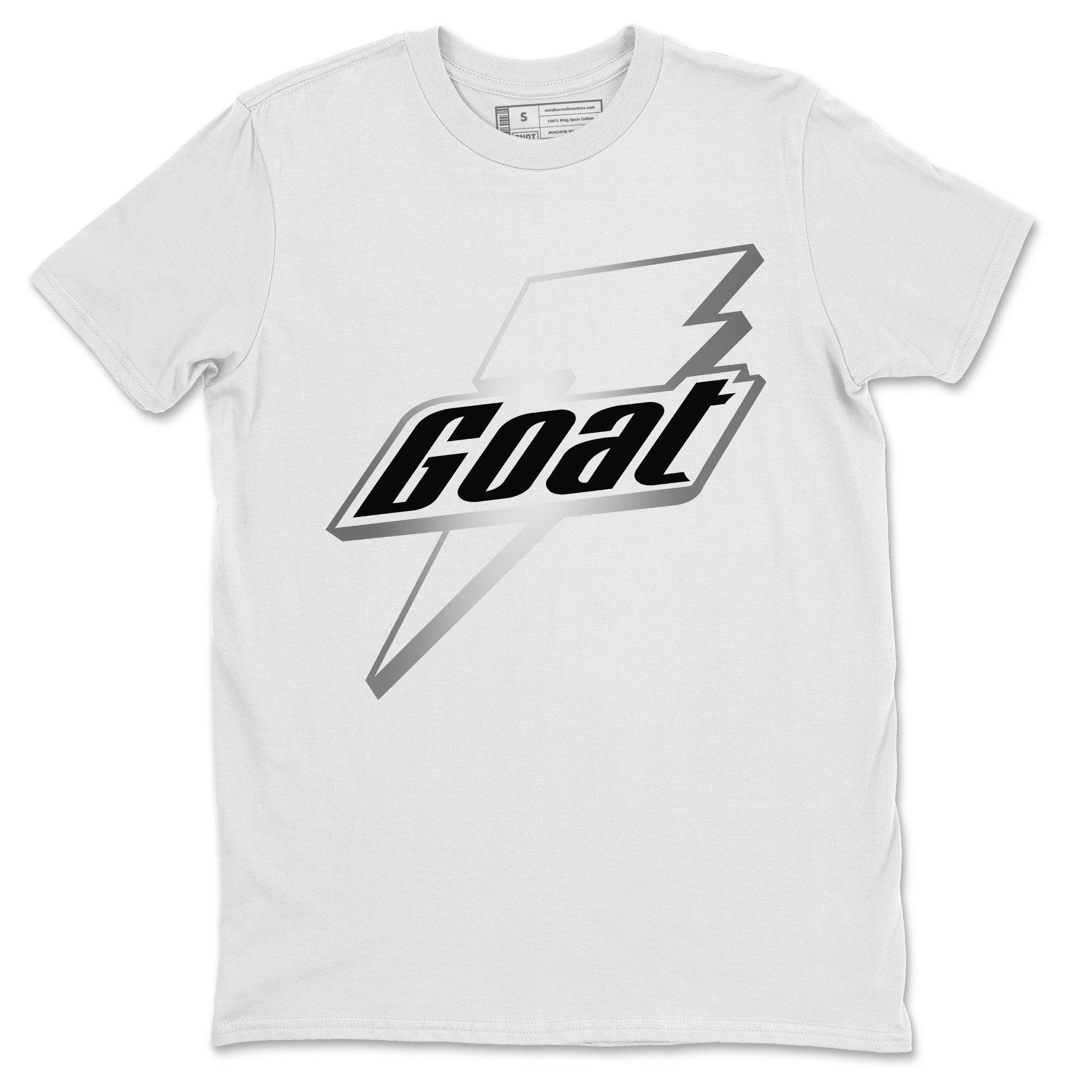 Goat Unisex Tops - Air Jordan 1 Silver Toe