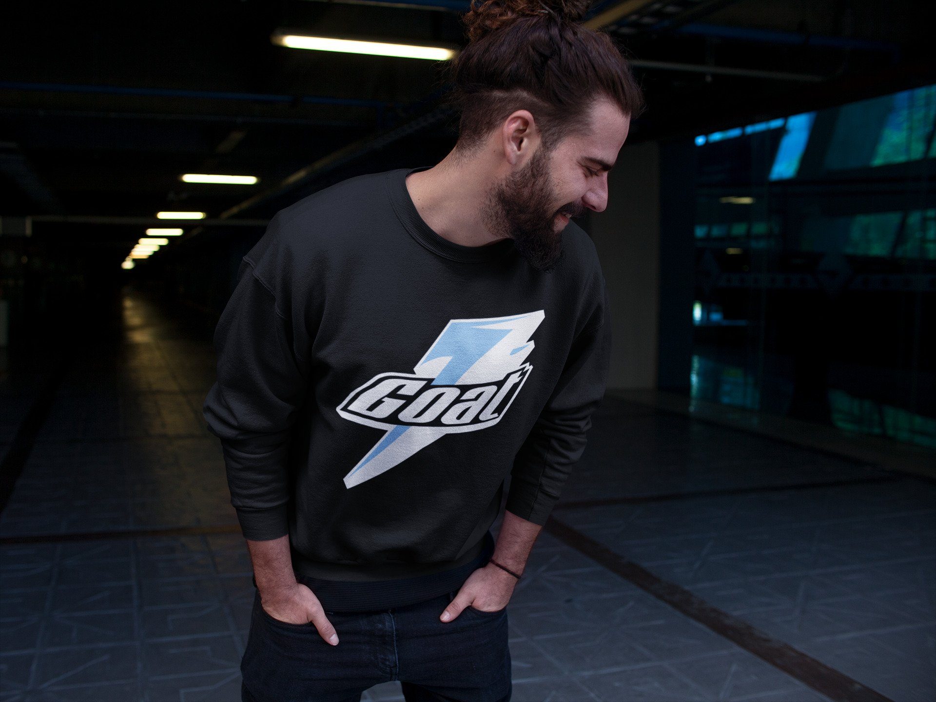Goat Unisex Tops - Air Jordan 1 University Blue