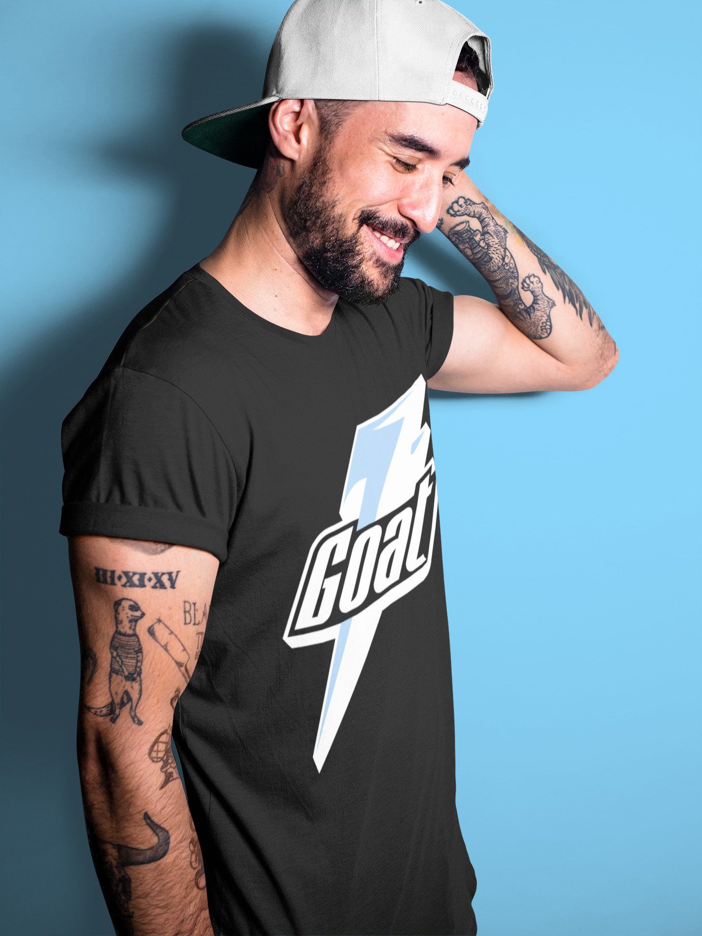 Goat Unisex Tops - Air Jordan 1 University Blue