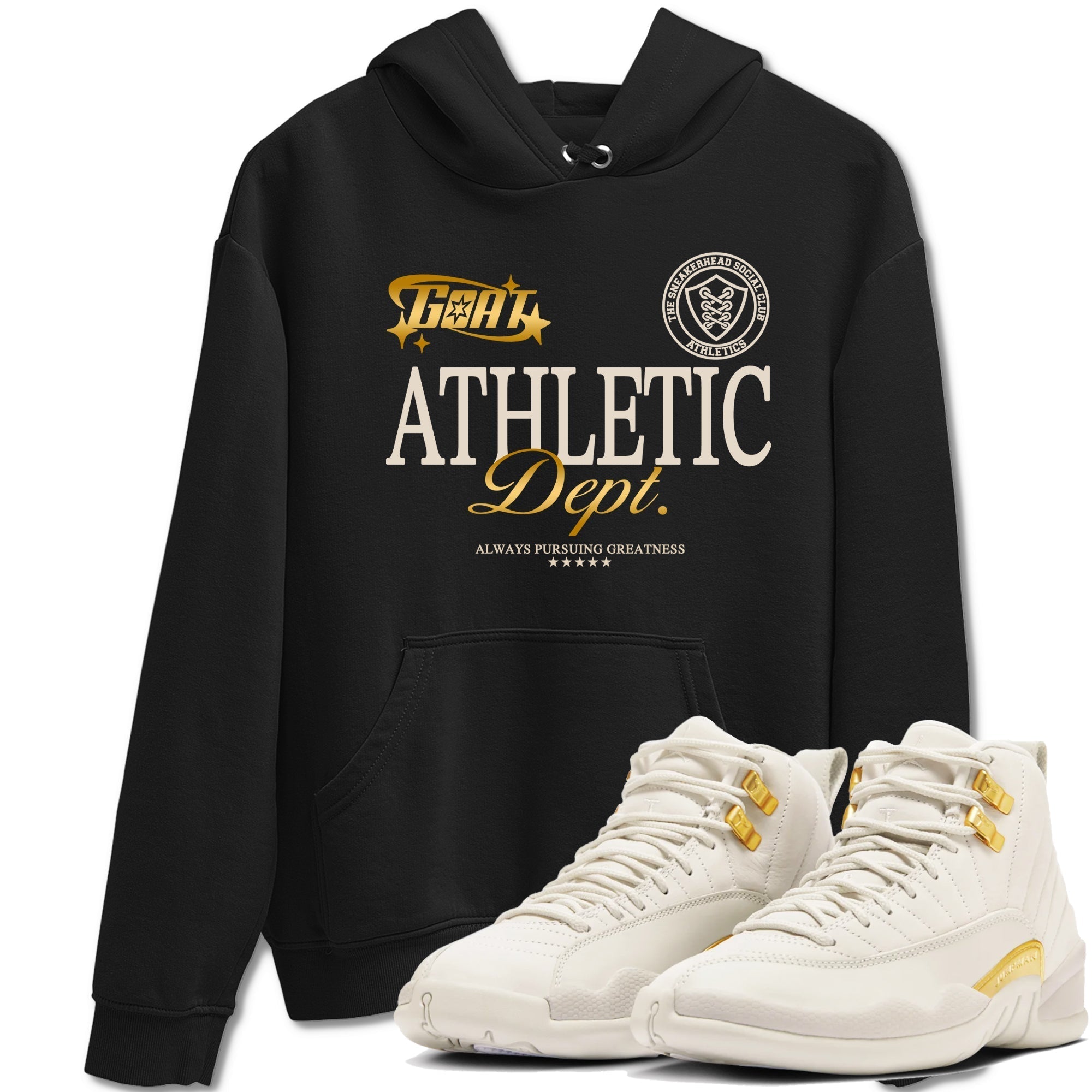 Goat Athletic Dept snkmatch Tees - Air Jordan 12 Phantom