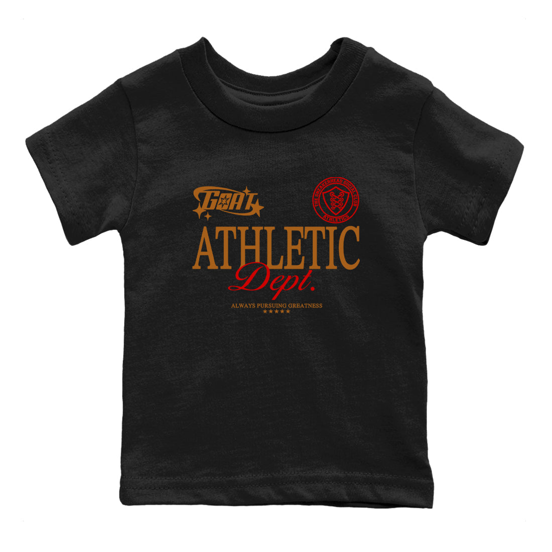 Goat Athletic Dept snkmatch Tees Kids - Air Jordan 5 Archaeo Brown