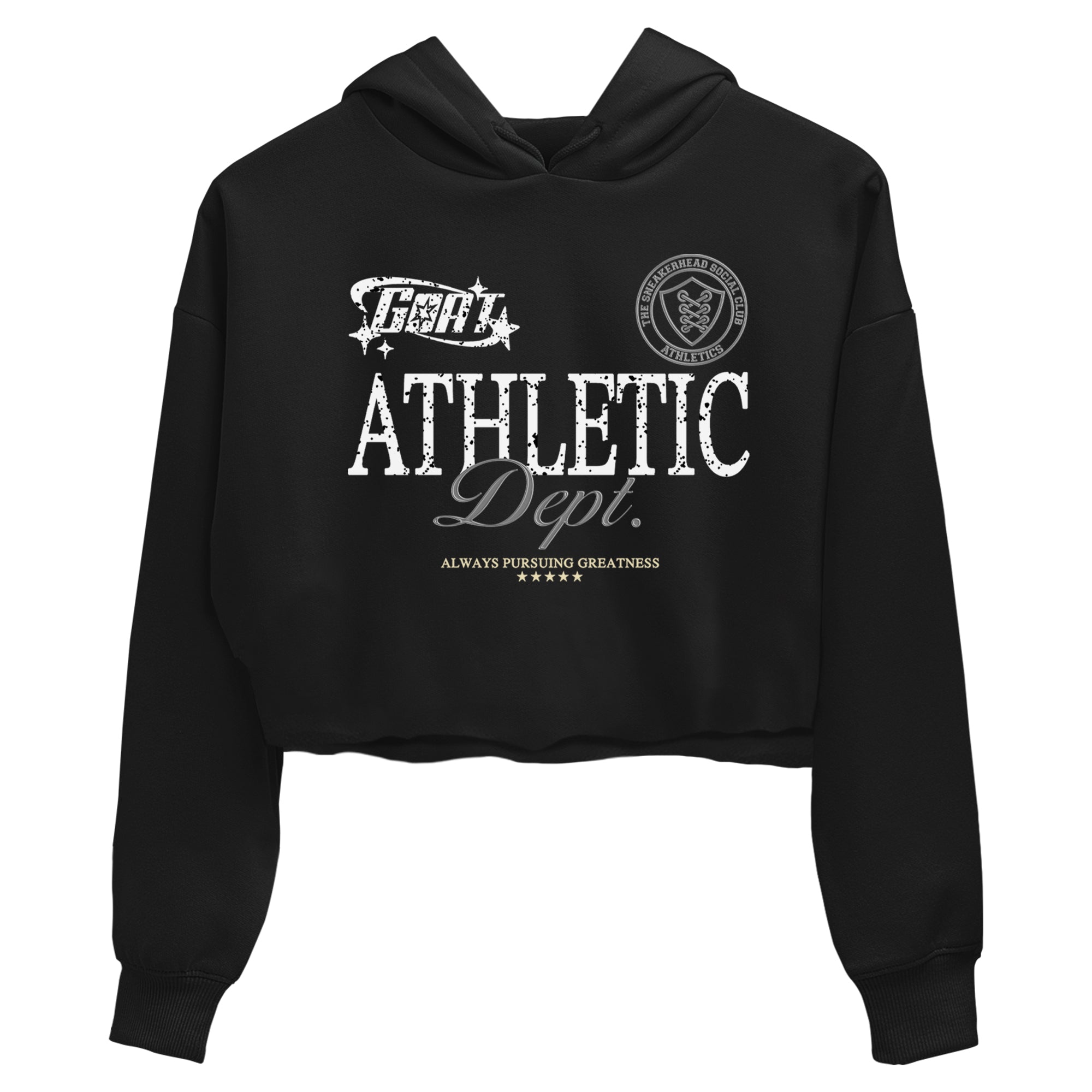 Goat Athletic Dept snkmatch Women's Top - Air Jordan 5 White Black
