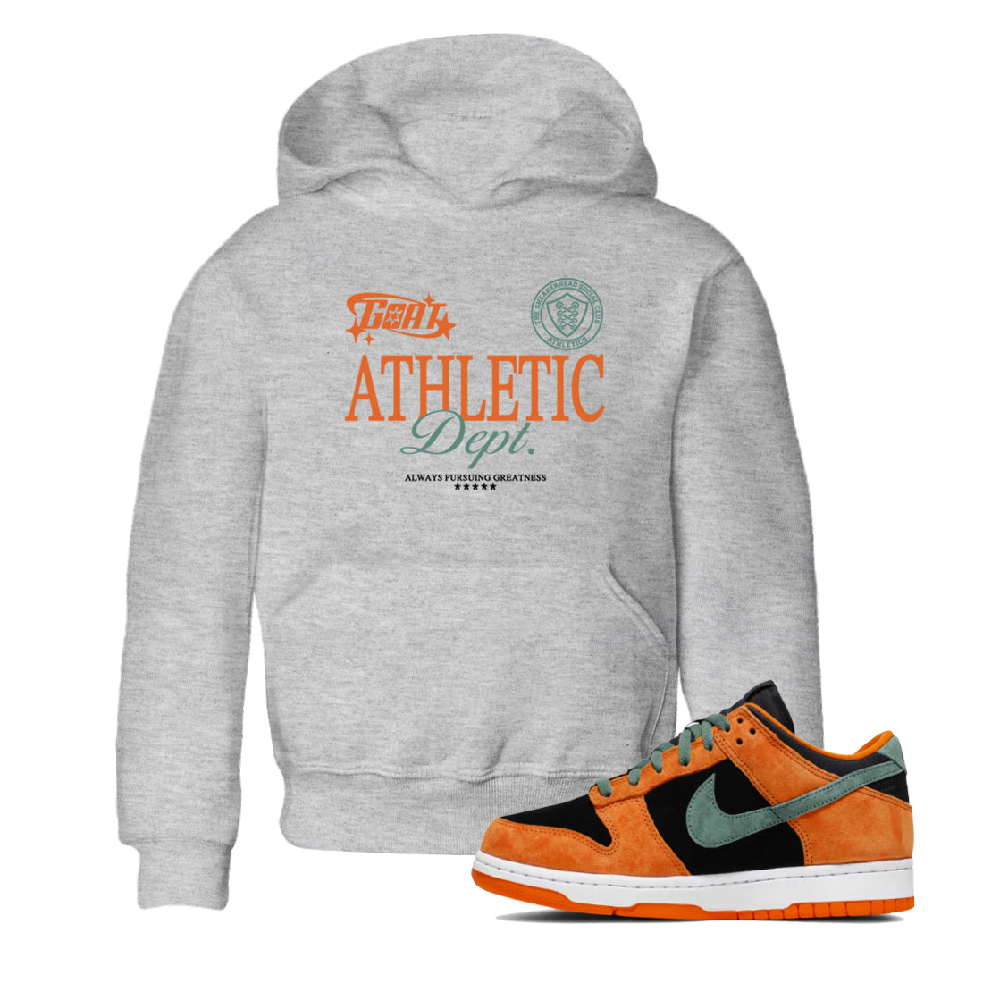Goat Athletic Dept snkmatch Tees Kids - Dunk Ceramic