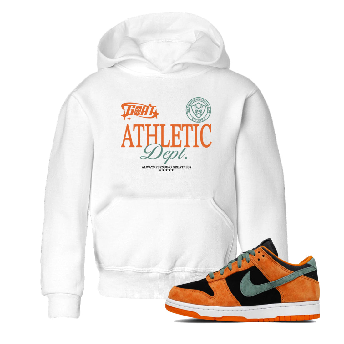 Goat Athletic Dept snkmatch Tees Kids - Dunk Ceramic