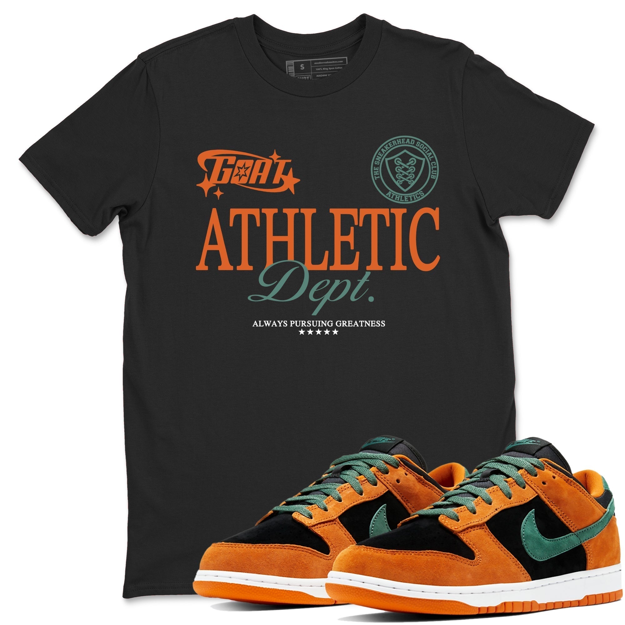 Goat Athletic Dept snkmatch Tees - Dunk Ceramic