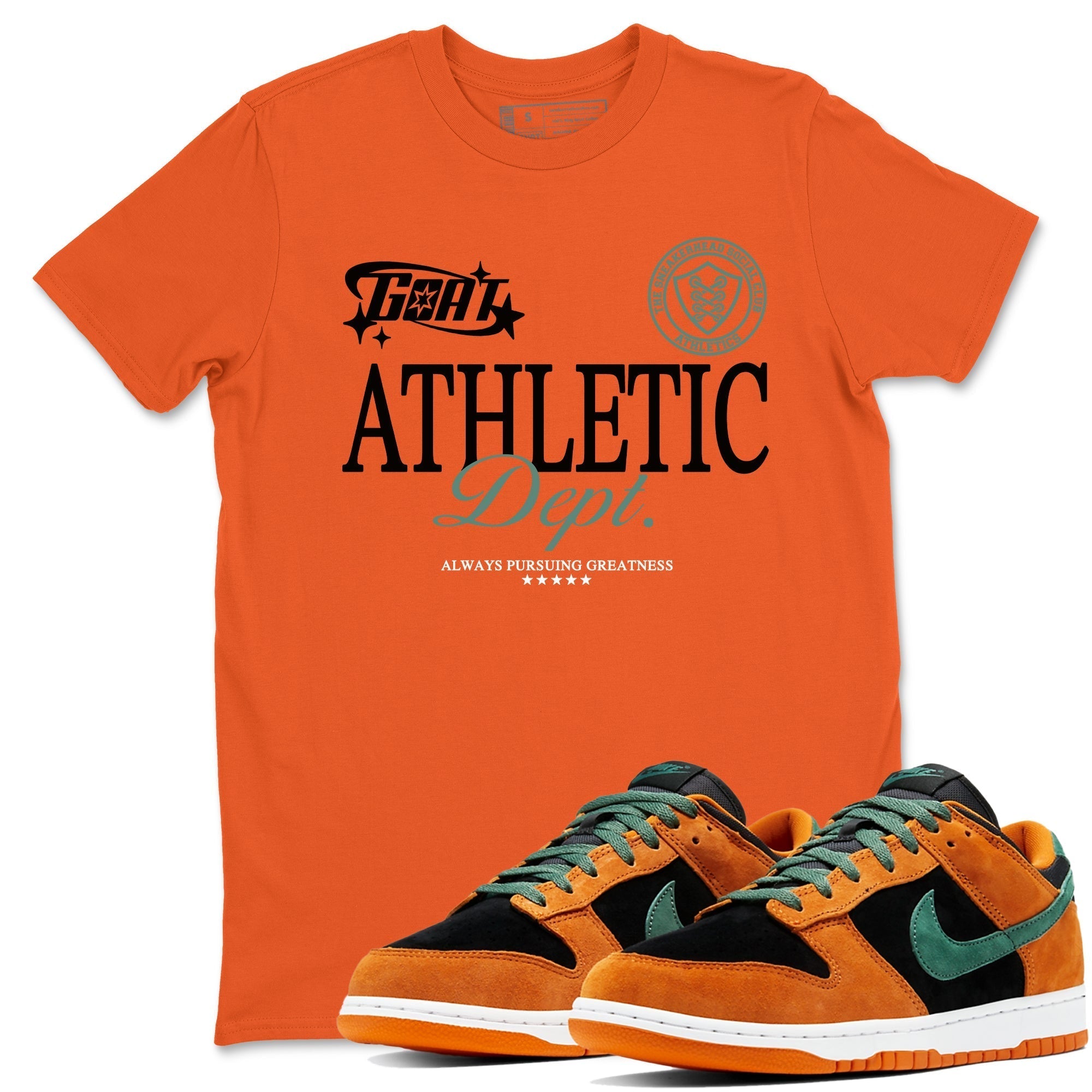 Goat Athletic Dept snkmatch Tees - Dunk Ceramic