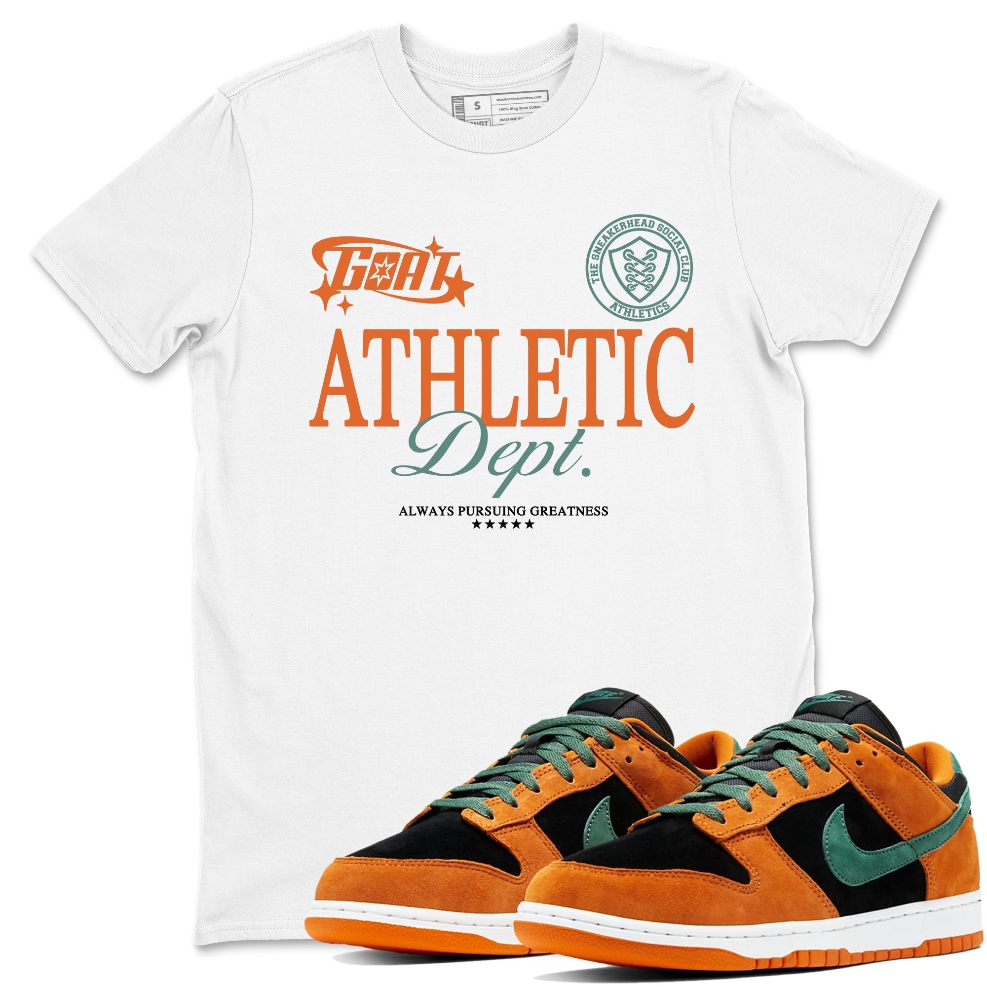 Goat Athletic Dept snkmatch Tees - Dunk Ceramic