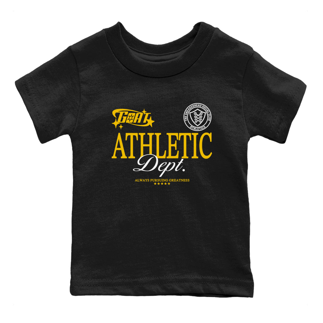 Goat Athletic Dept snkmatch Tees Kids - Dunk High Pollen