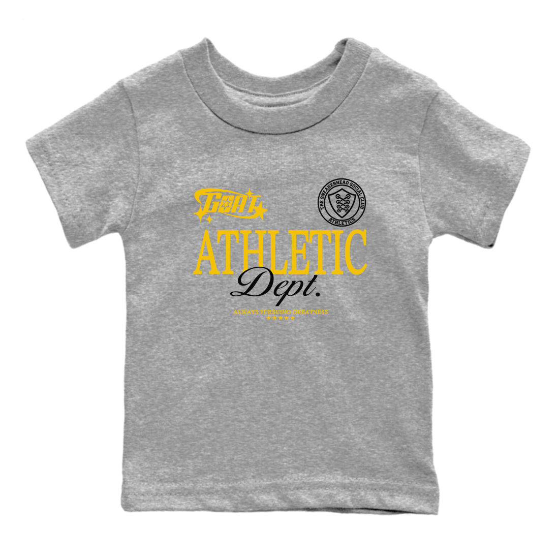 Goat Athletic Dept snkmatch Tees Kids - Dunk High Pollen