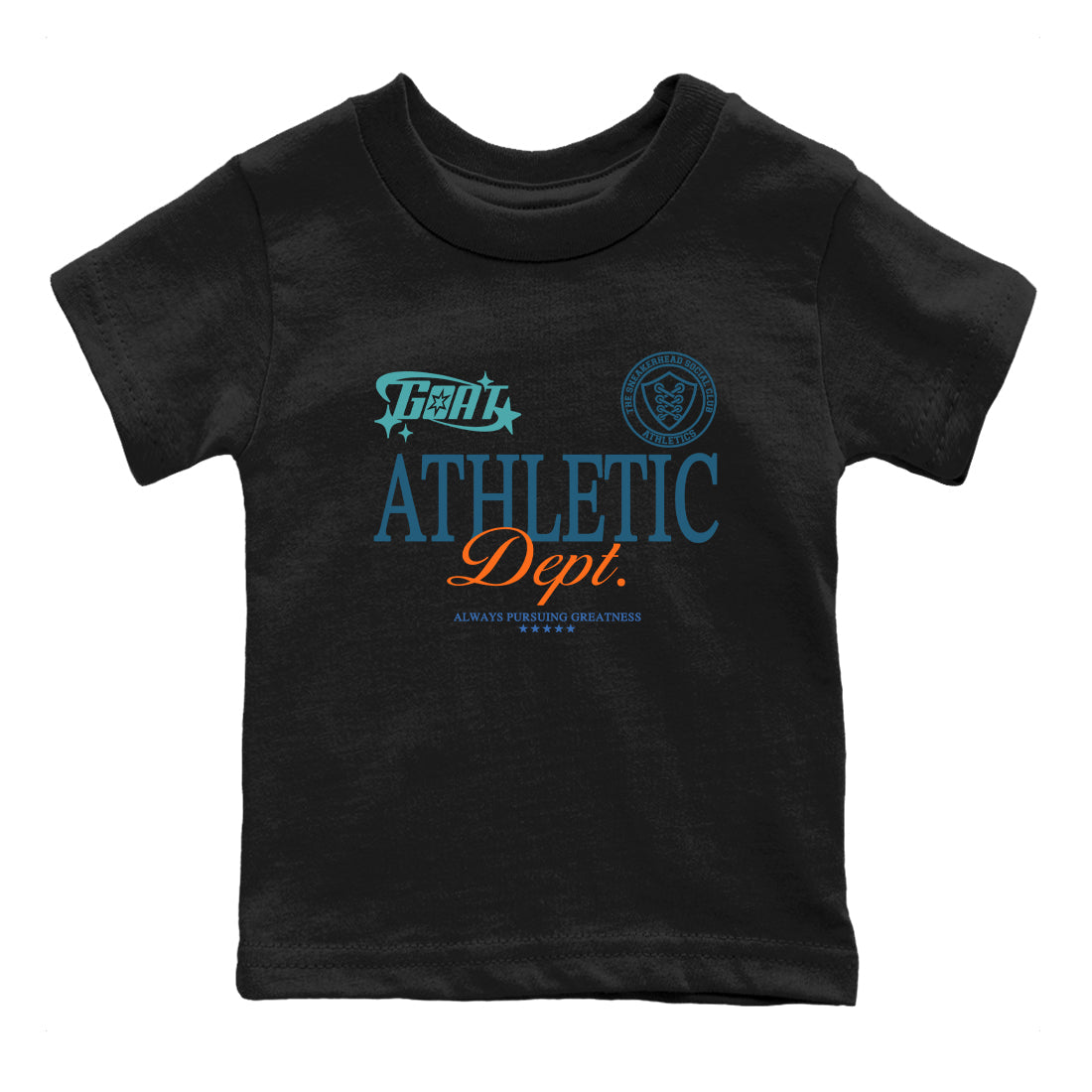 Goat Athletic Dept snkmatch Tees Kids - Yeezy 700 Faded Azure