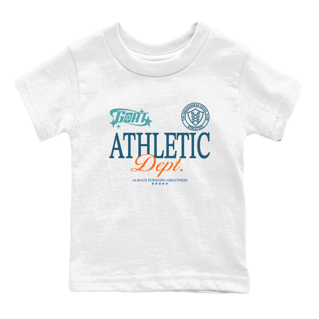 Goat Athletic Dept snkmatch Tees Kids - Yeezy 700 Faded Azure