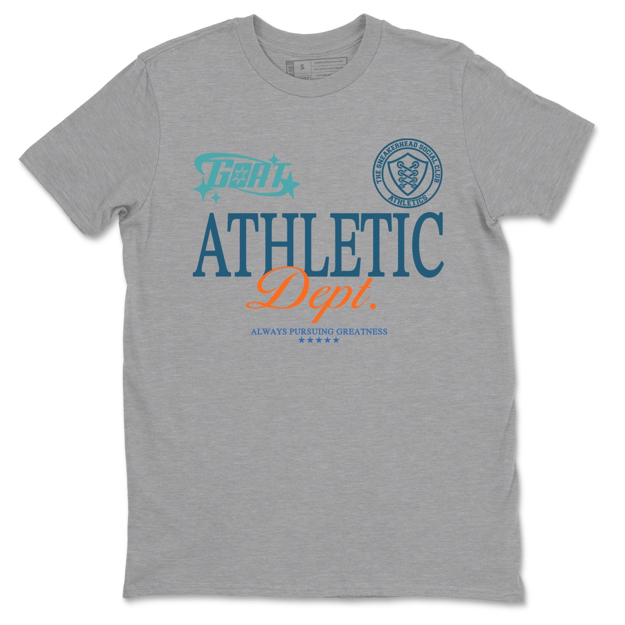 Goat Athletic Dept snkmatch Tees - Yeezy 700 Faded Azure