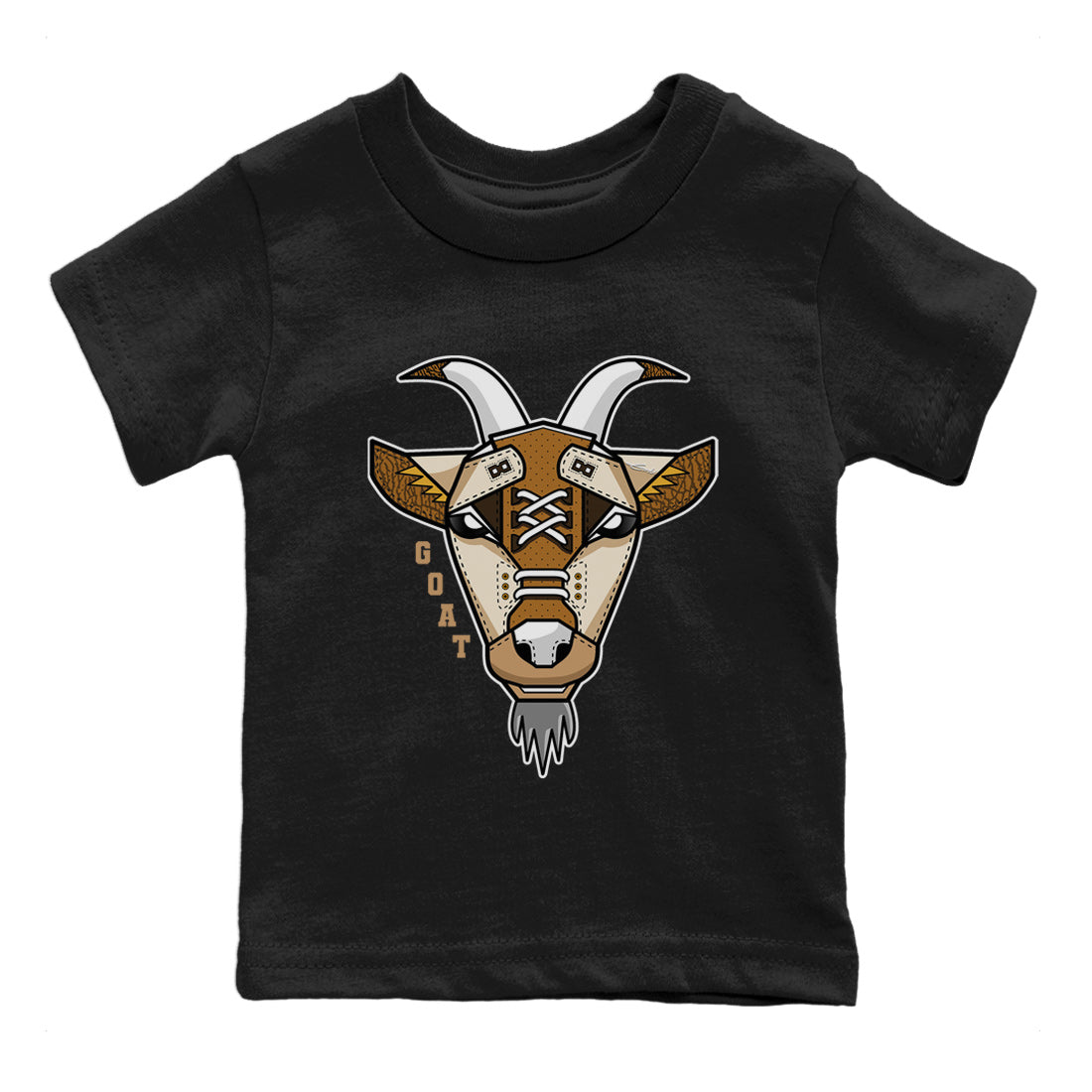 Goat Face Kids Tops - Air Jordan 3 Palomino